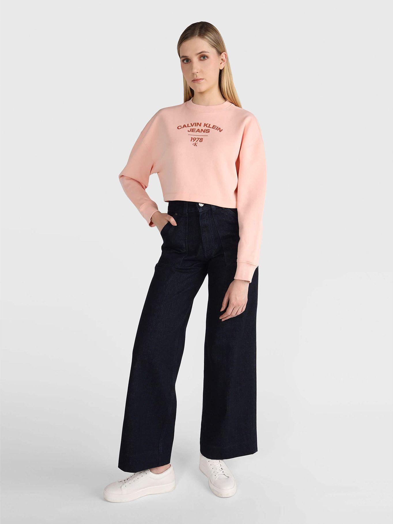 Polerón Universiraria Varsity Rosado Calvin Klein-1