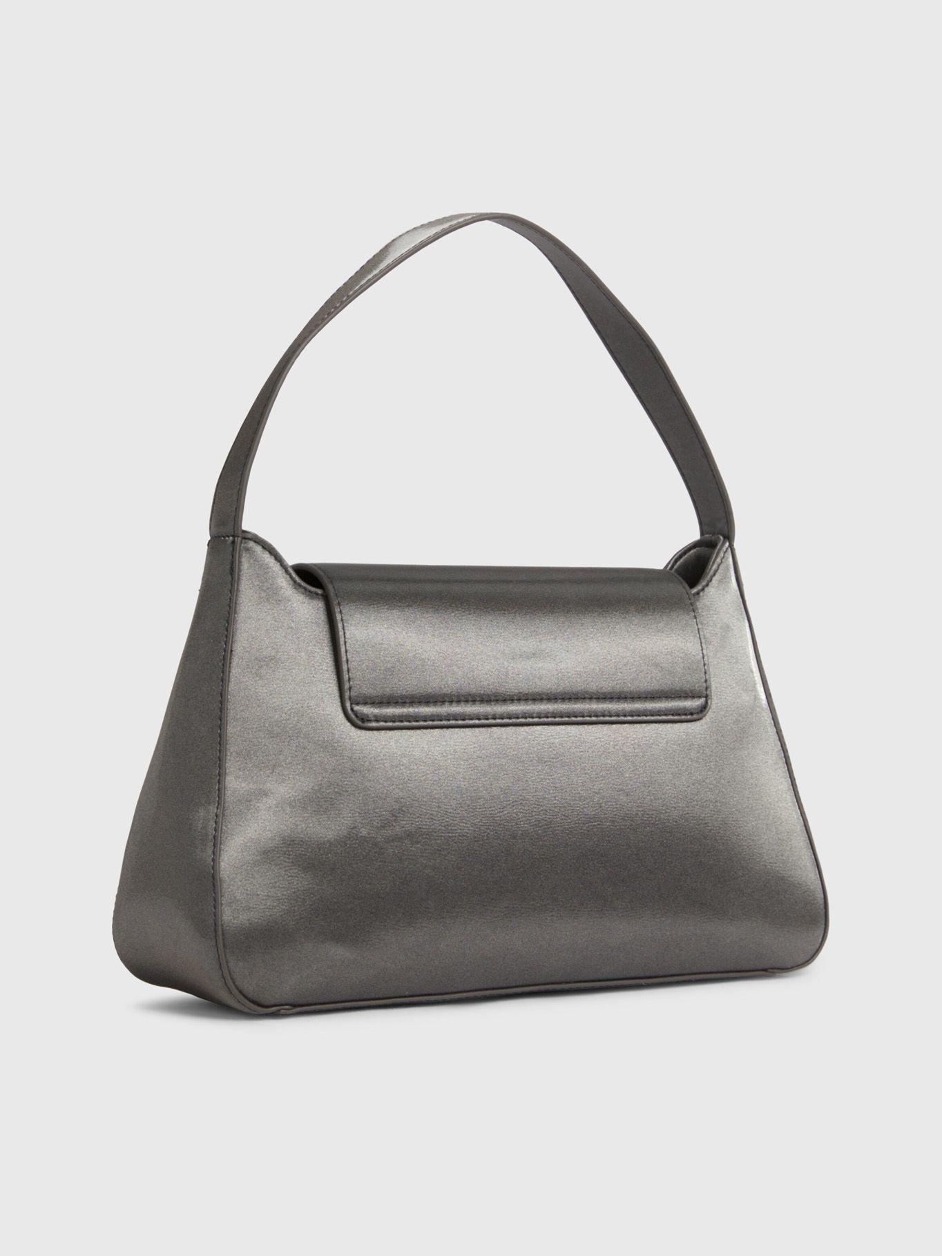 Cartera Tote Re-Lock Md-Gunmetal Plateado-1