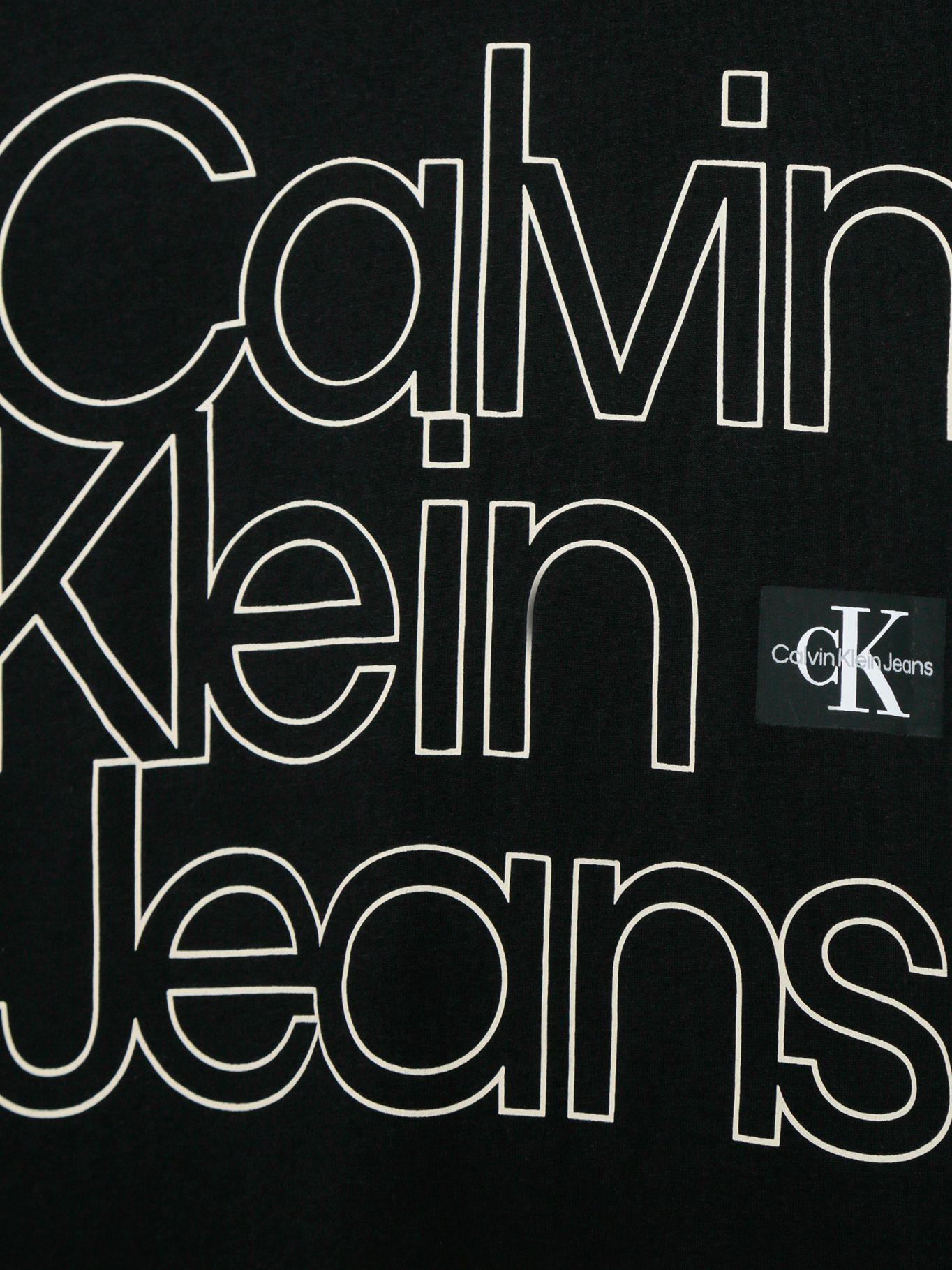 Polera Niño Con Logotipo Negro Calvin Klein-2