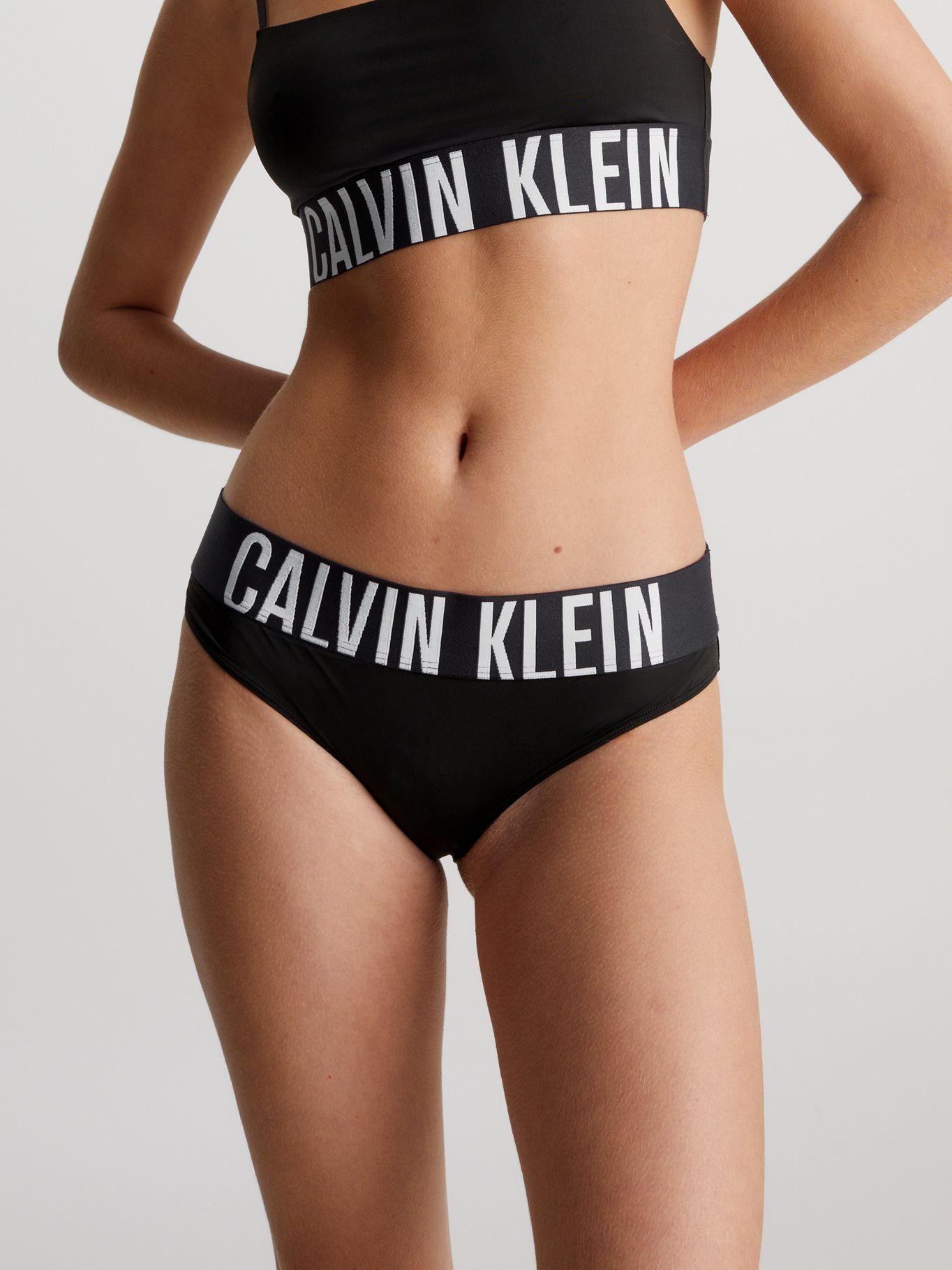 Calzón Bikini Intense Power Negro Calvin Klein-1
