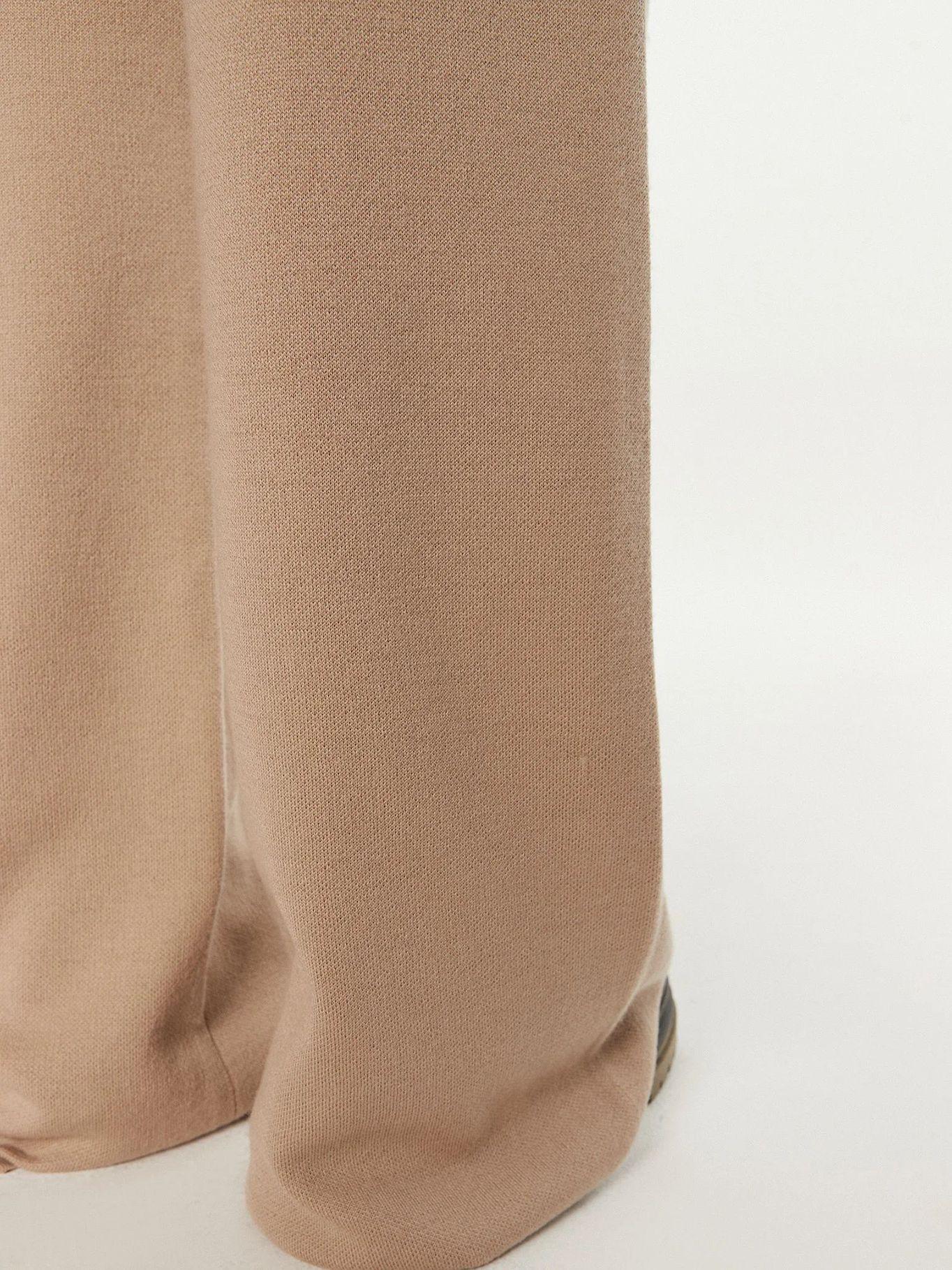 Pantalones Wool Blend Beige Calvin Klein-4