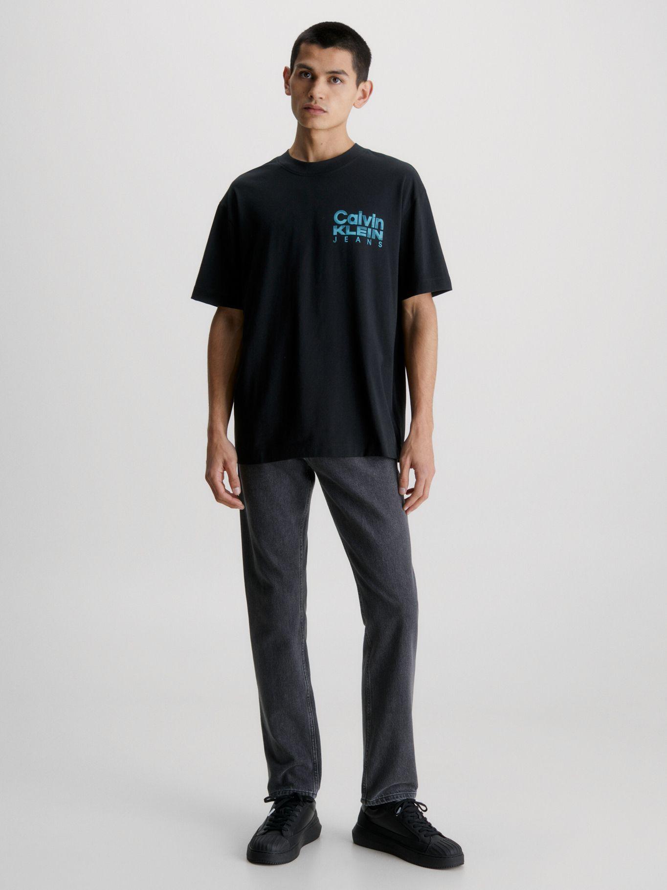 Polera Bold Color Negro Calvin Klein-1