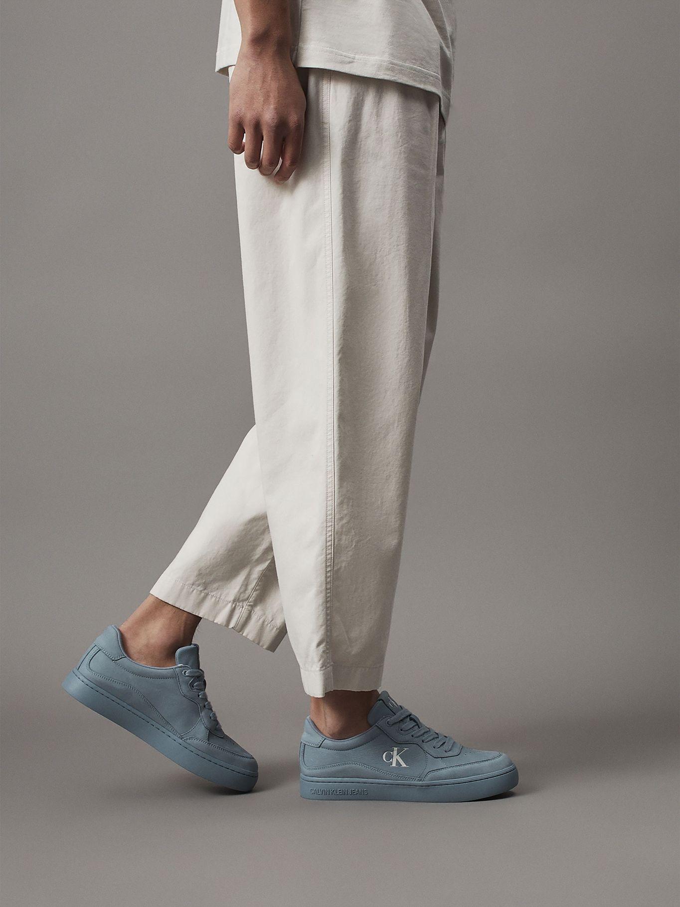 Zapatillas Classic Cupsole Wave Celeste Calvin Klein-7