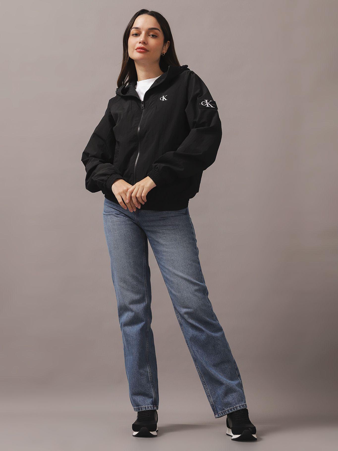 Chaqueta Unpadded Harrington Negro Calvin Klein-1