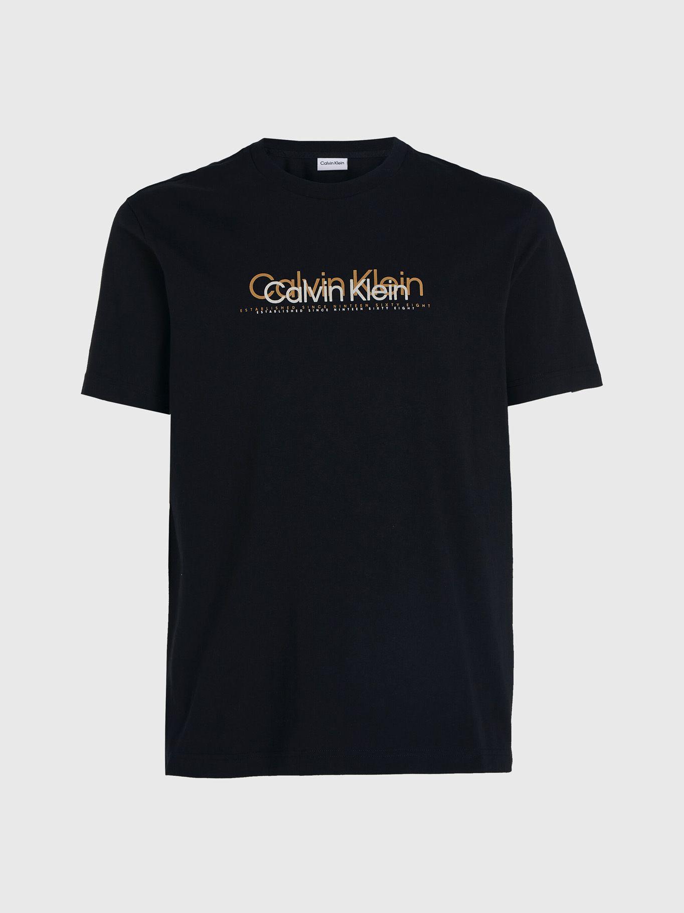 Polera Double Flock Negro Calvin Klein-4