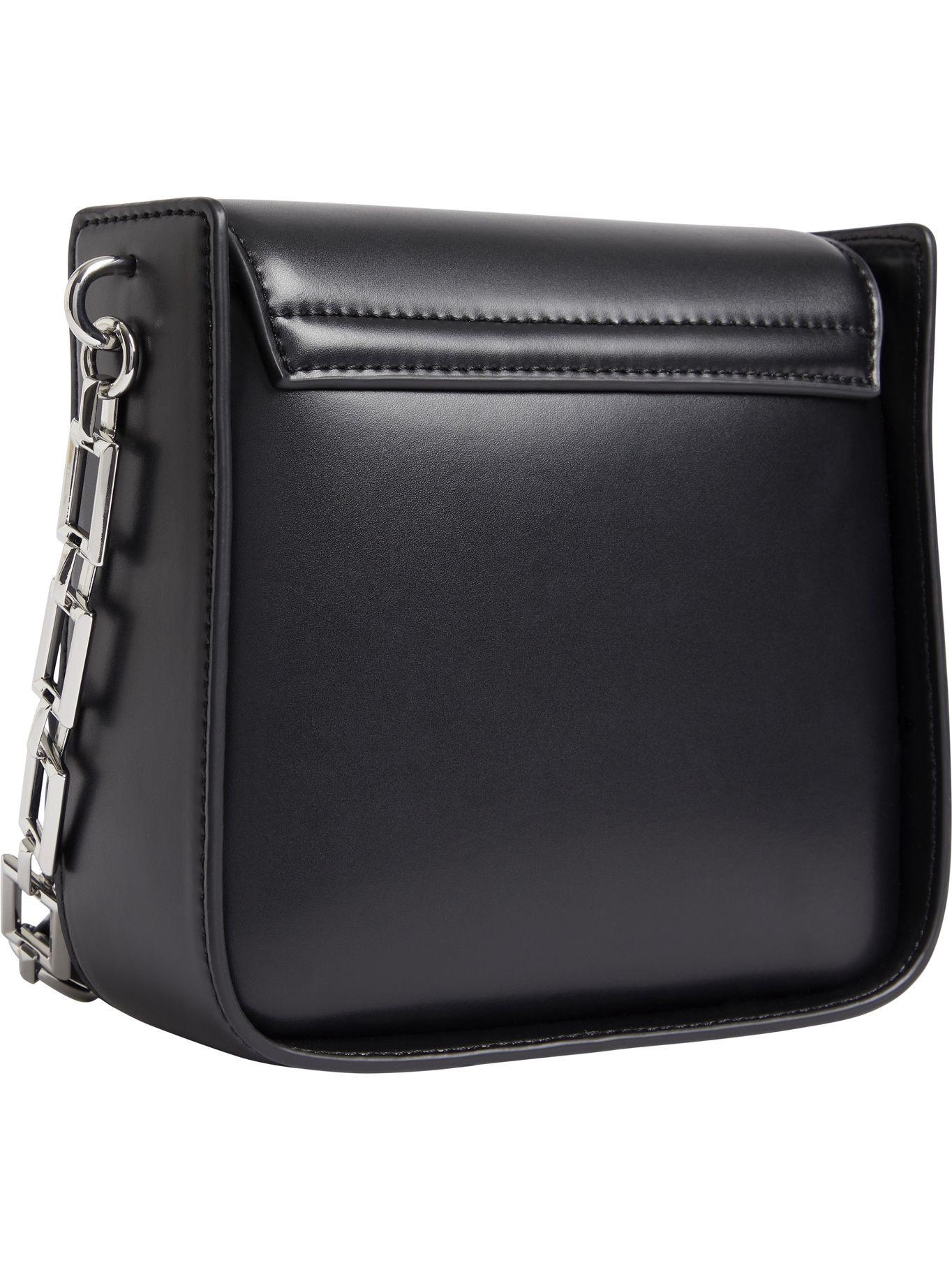 Bolso bandolera con solapa Negro Calvin Klein K60K610161-BAX-1