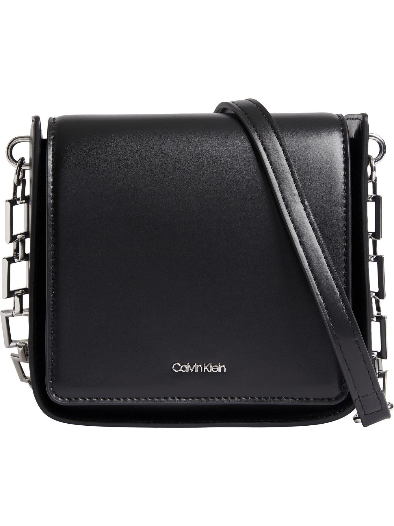 Bolso bandolera con solapa Negro Calvin Klein K60K610161-BAX-0