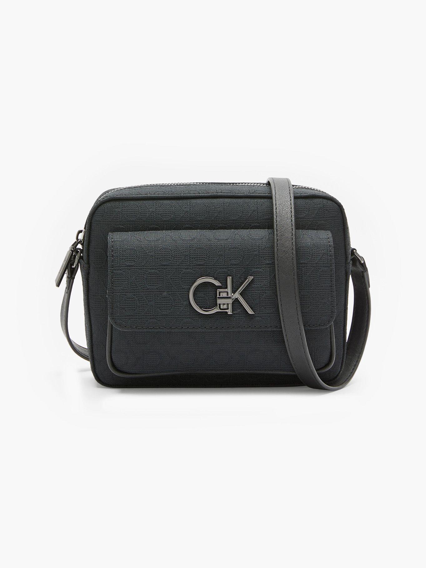 Cartera Re-Lock Camera 685 Negro Calvin Klein-0