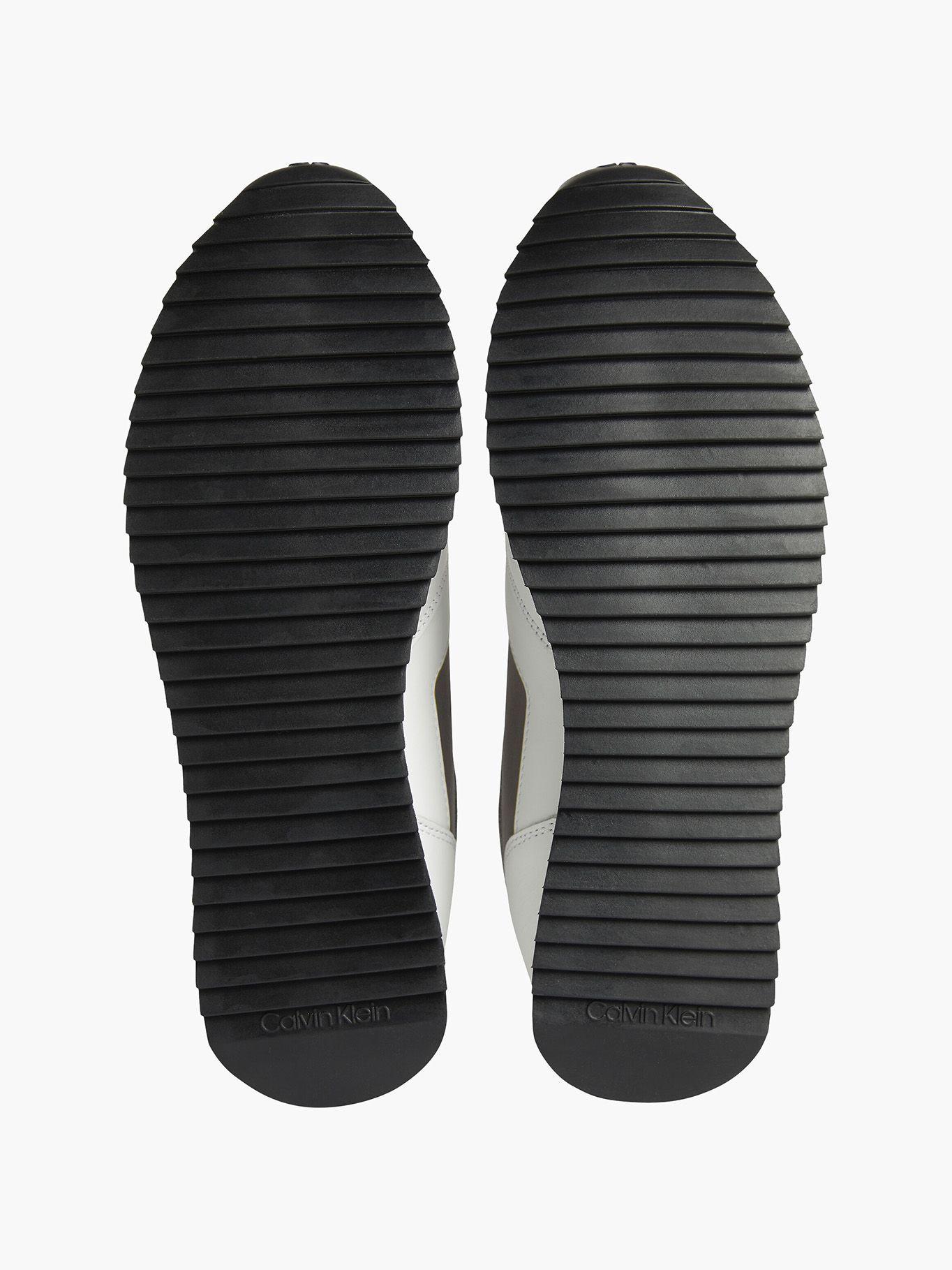 Zapatilla Low Top Lace Up Mix Negro Calvin Klein-3