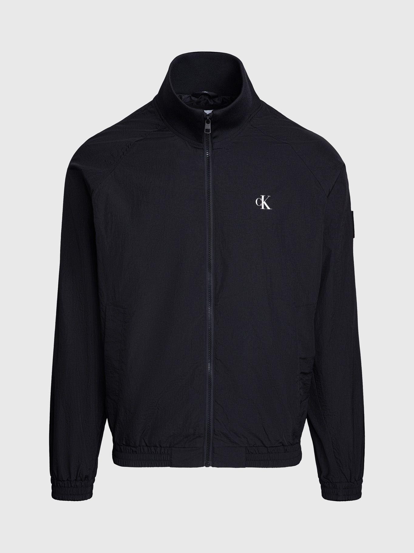 Chaqueta Bomber Unpadded Harrington Negro Calvin Klein-4