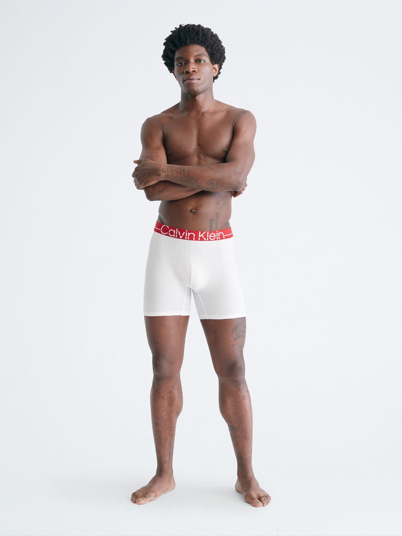 Boxer Largo Brief Blanco Calvin Klein-3