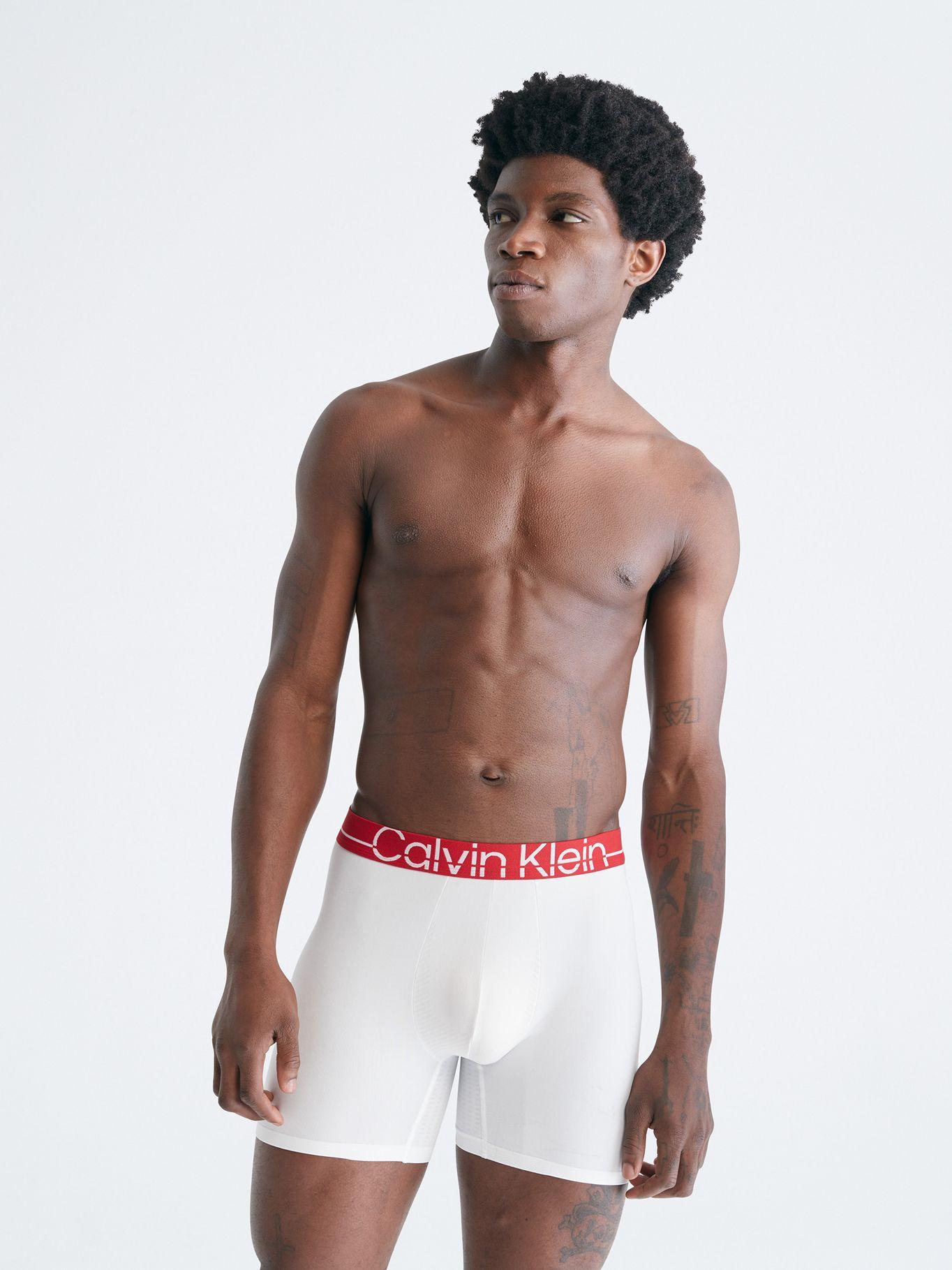 Boxer Largo Brief Blanco Calvin Klein-0