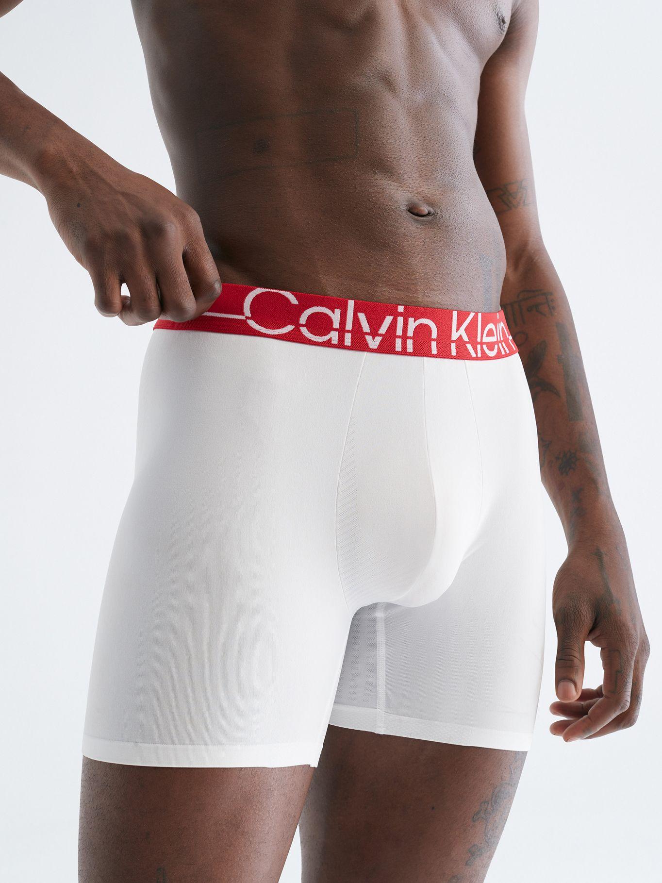 Boxer Largo Brief Blanco Calvin Klein-2