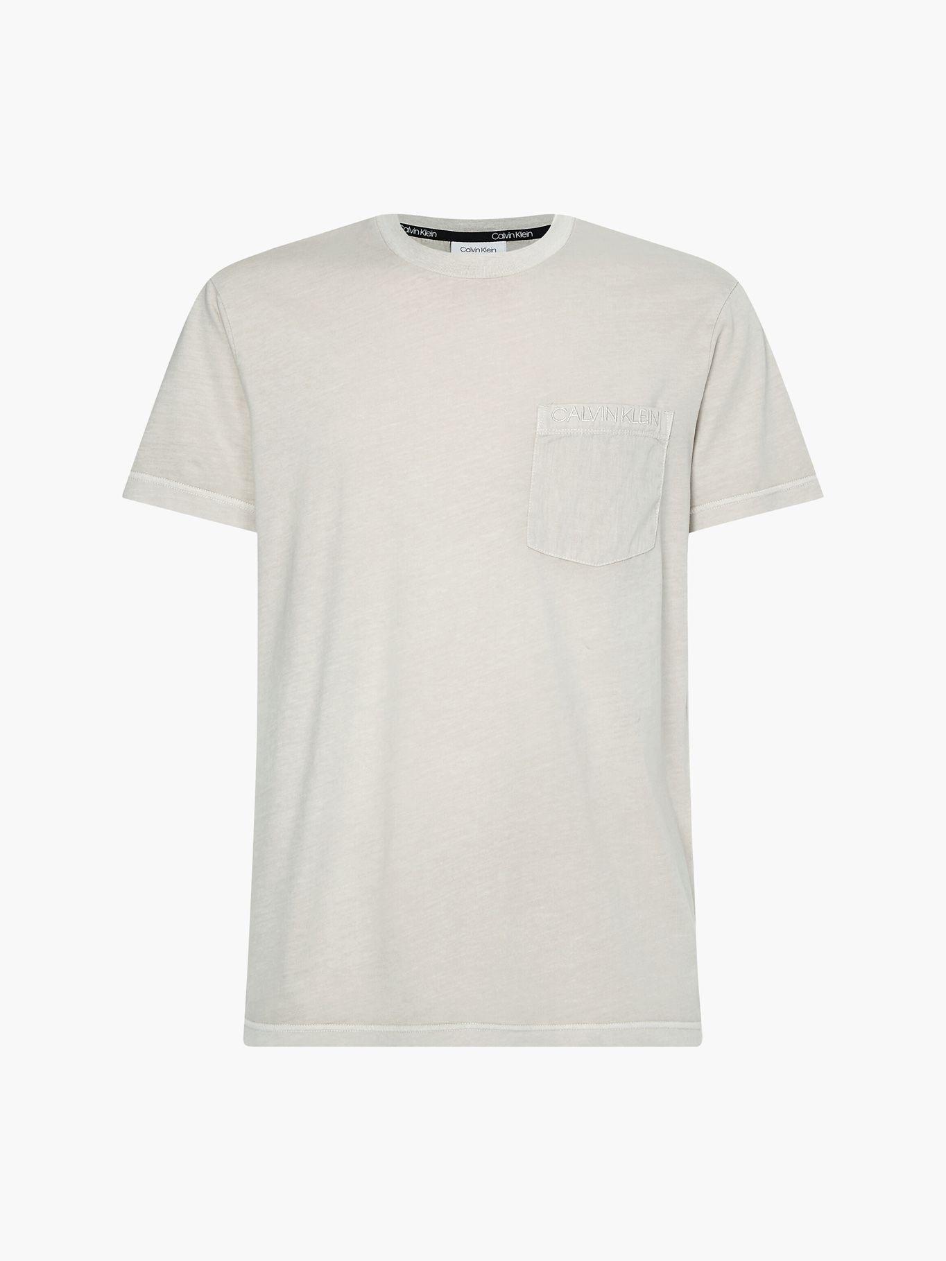Polera Natural Dyed Beige Calvin Klein-4