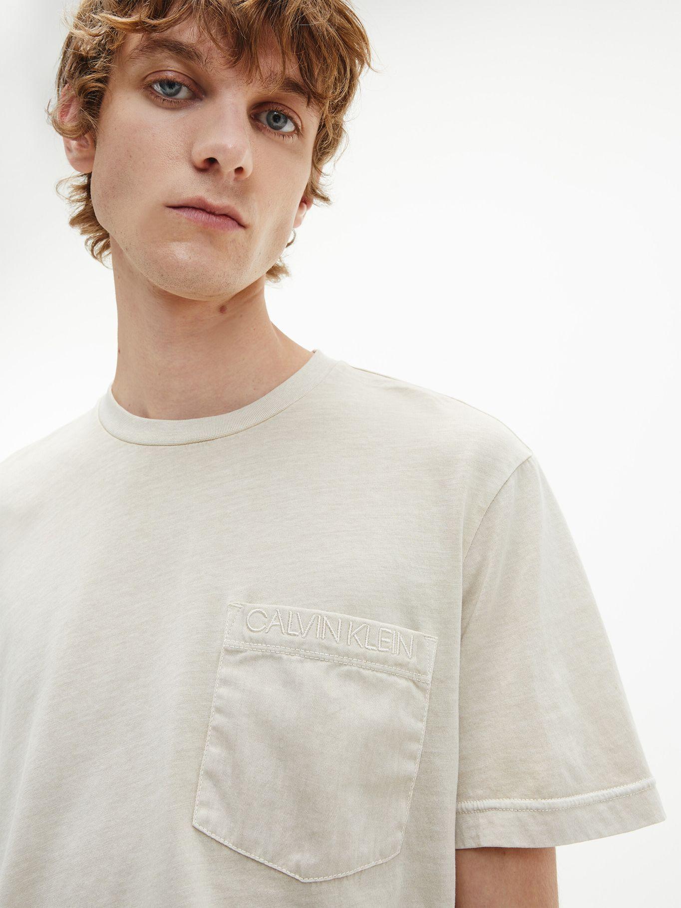 Polera Natural Dyed Beige Calvin Klein-2