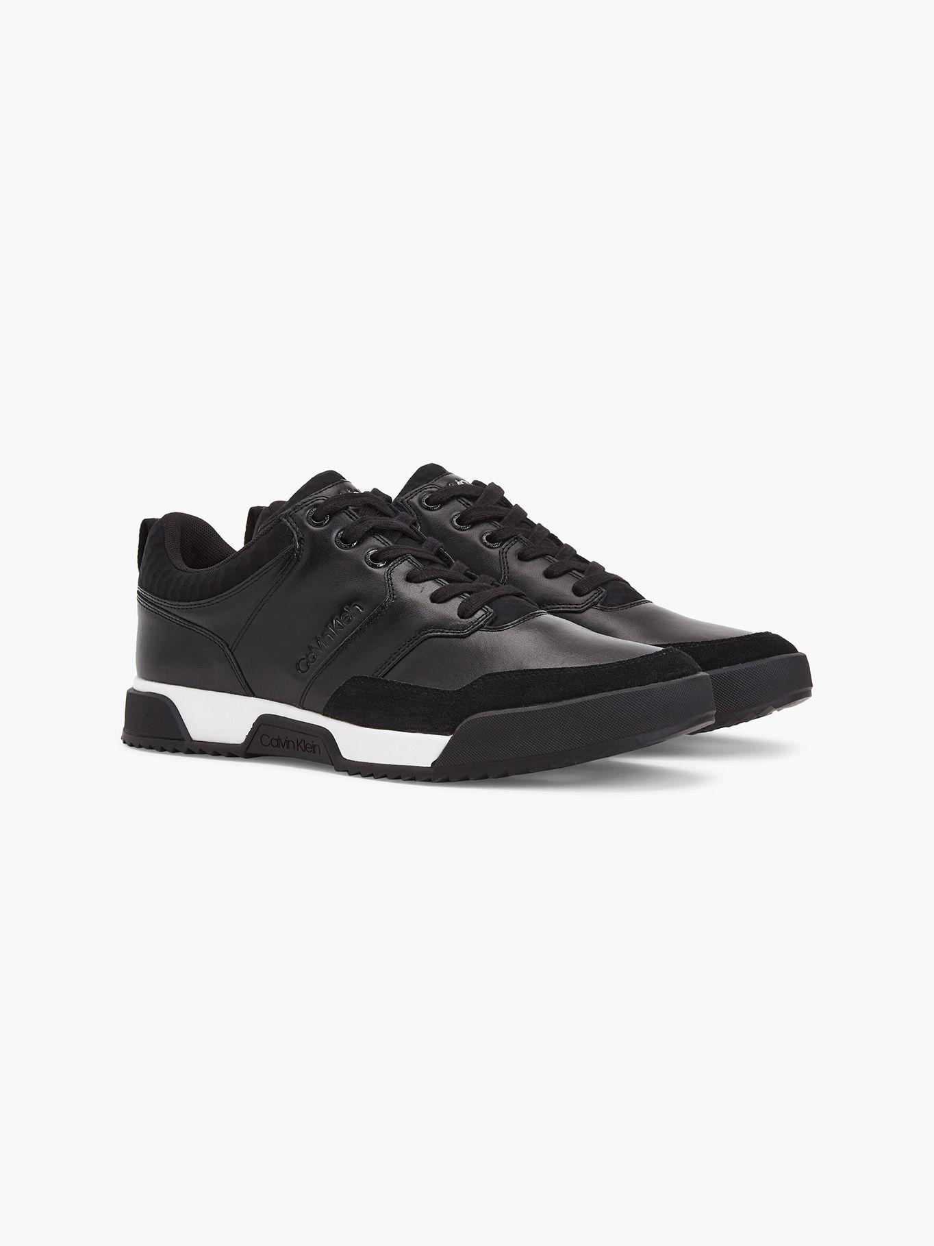 Zapatilla Urbana Low Top Mix Negro Calvin Klein-0