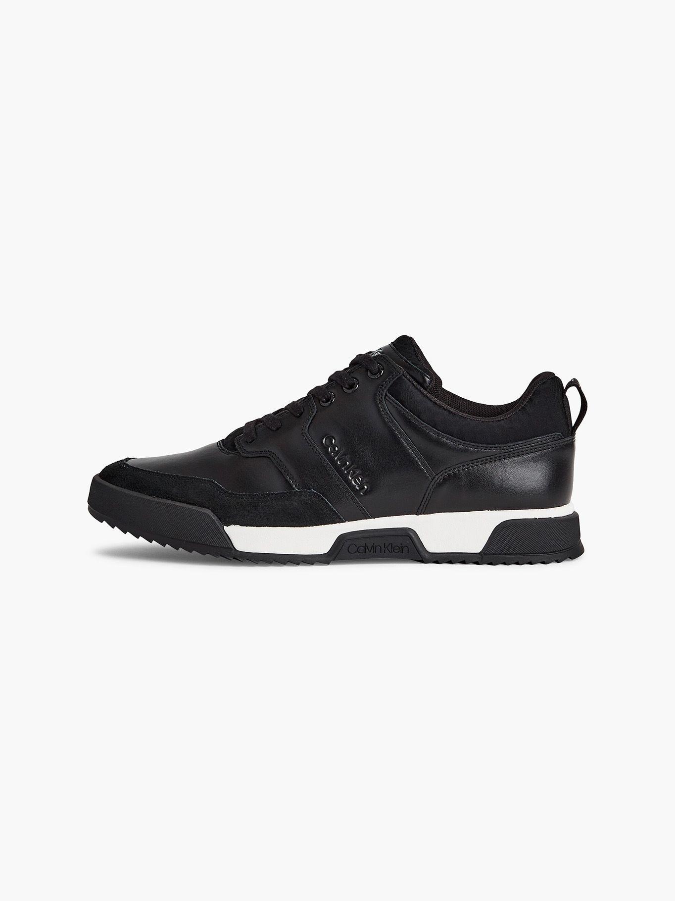 Zapatilla Urbana Low Top Mix Negro Calvin Klein-5