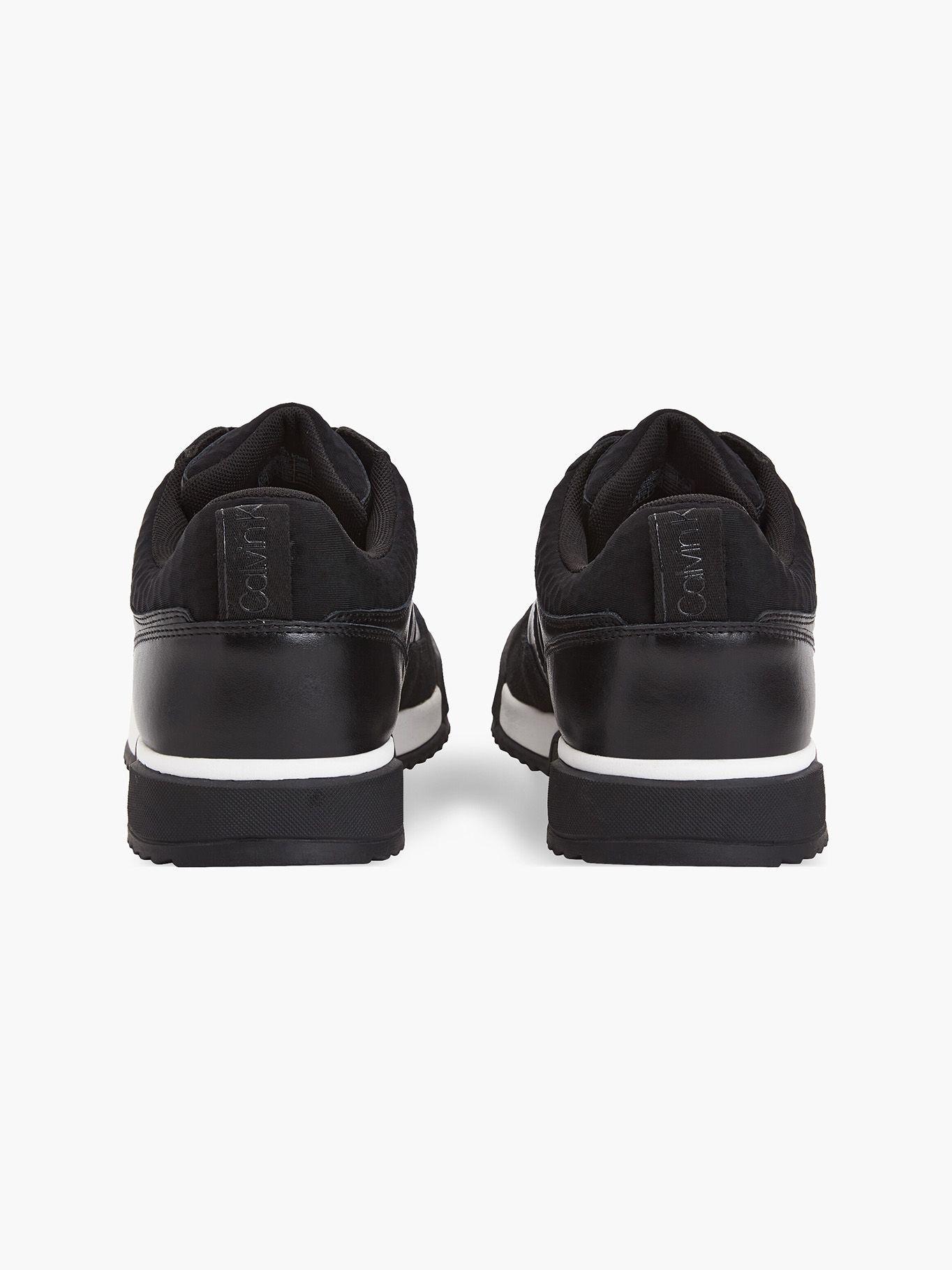 Zapatilla Urbana Low Top Mix Negro Calvin Klein-1
