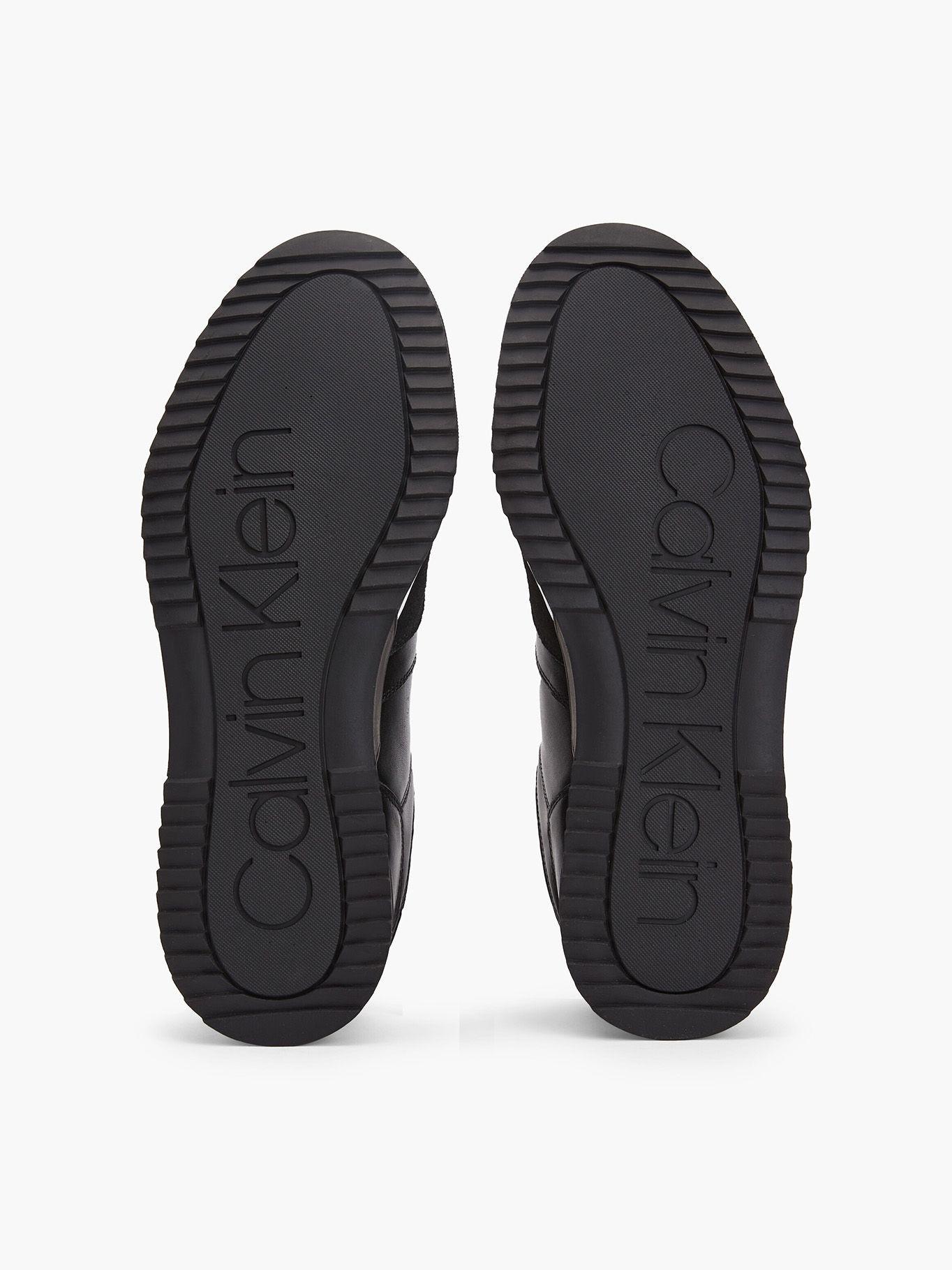 Zapatilla Urbana Low Top Mix Negro Calvin Klein-3