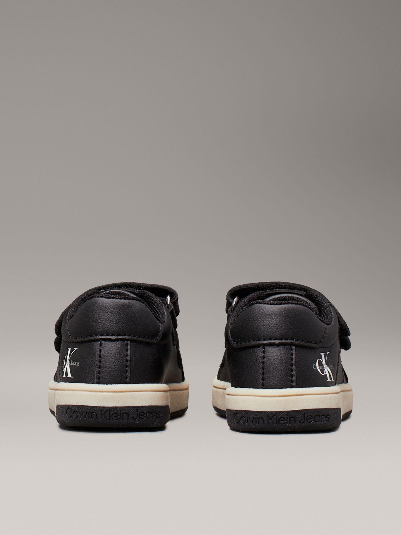 Zapatillas Niño Low Cut Velcro Negro Calvin Klein-1