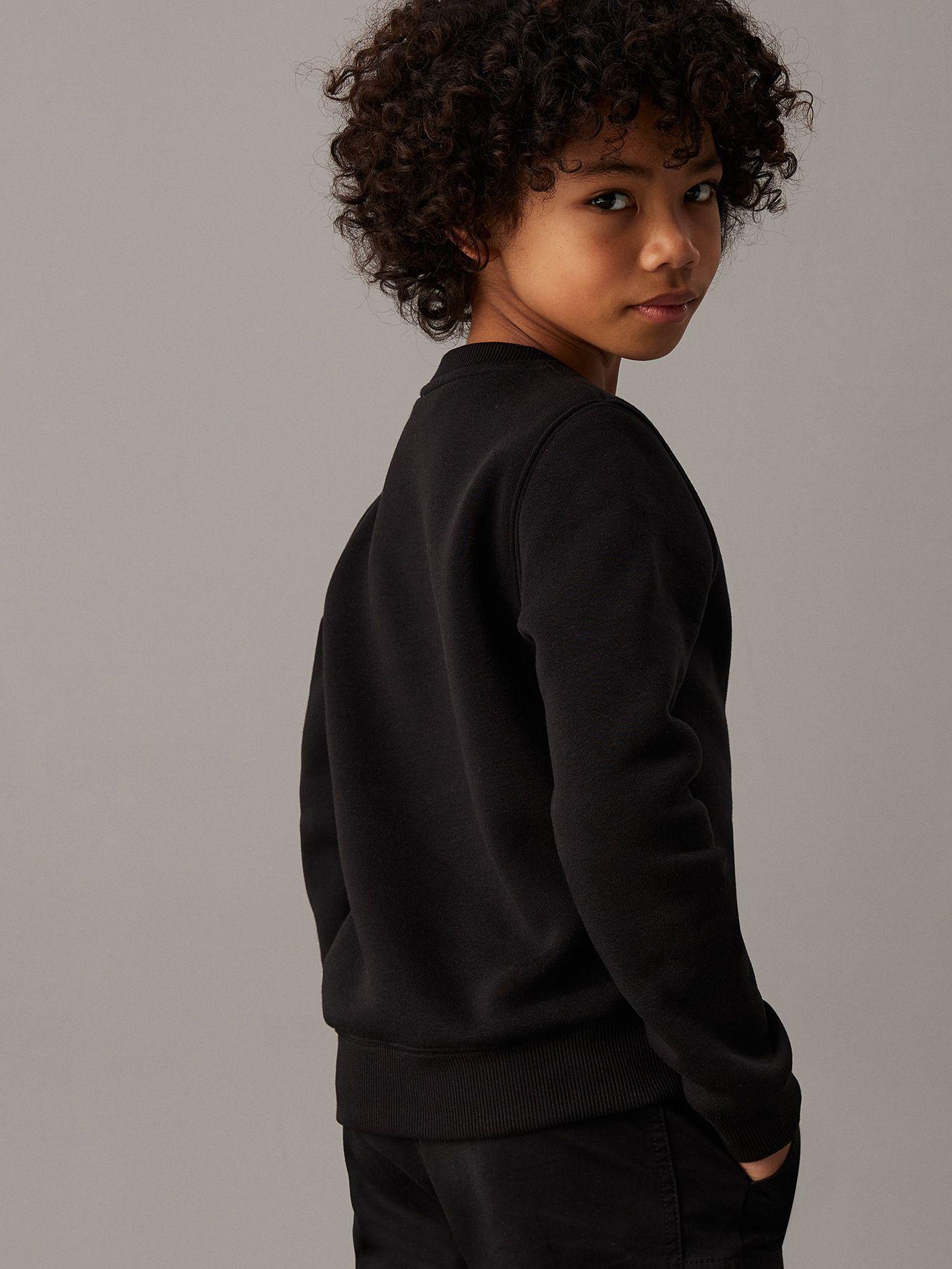 Polerón Niño Filled-In Photo Negro Calvin Klein-2