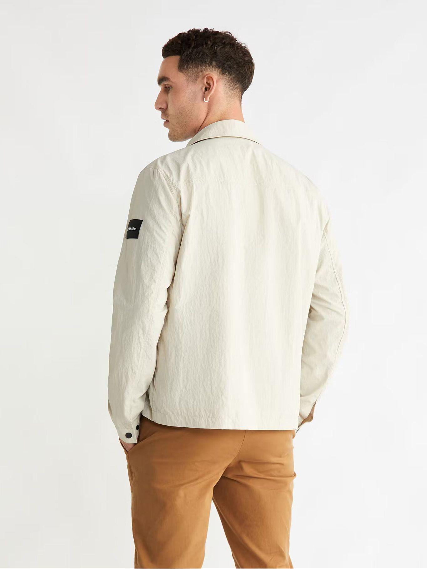Parka Nylon Pocket Blouson Beige Calvin Klein-2