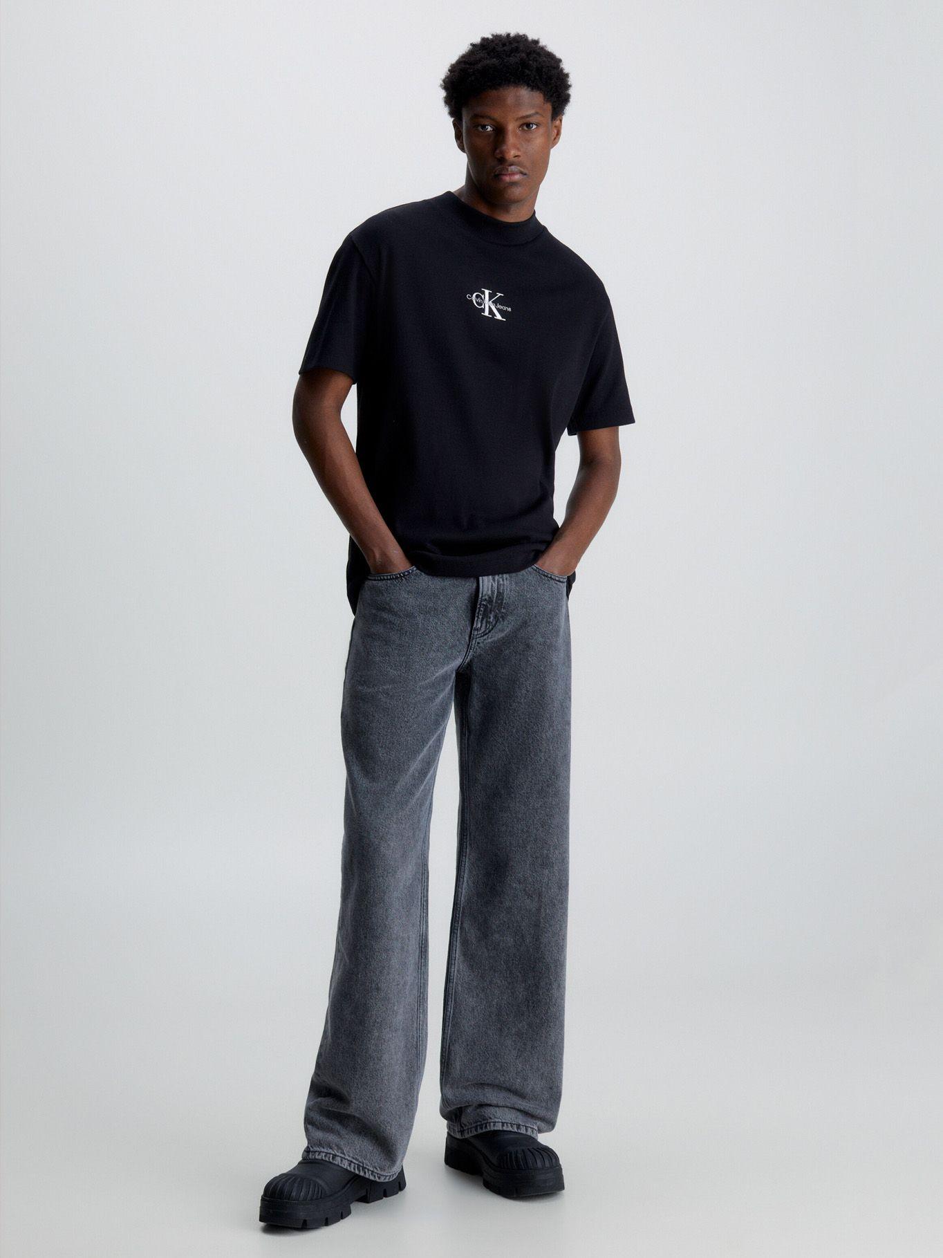 Polera Freefit Rib Negro Calvin Klein-1