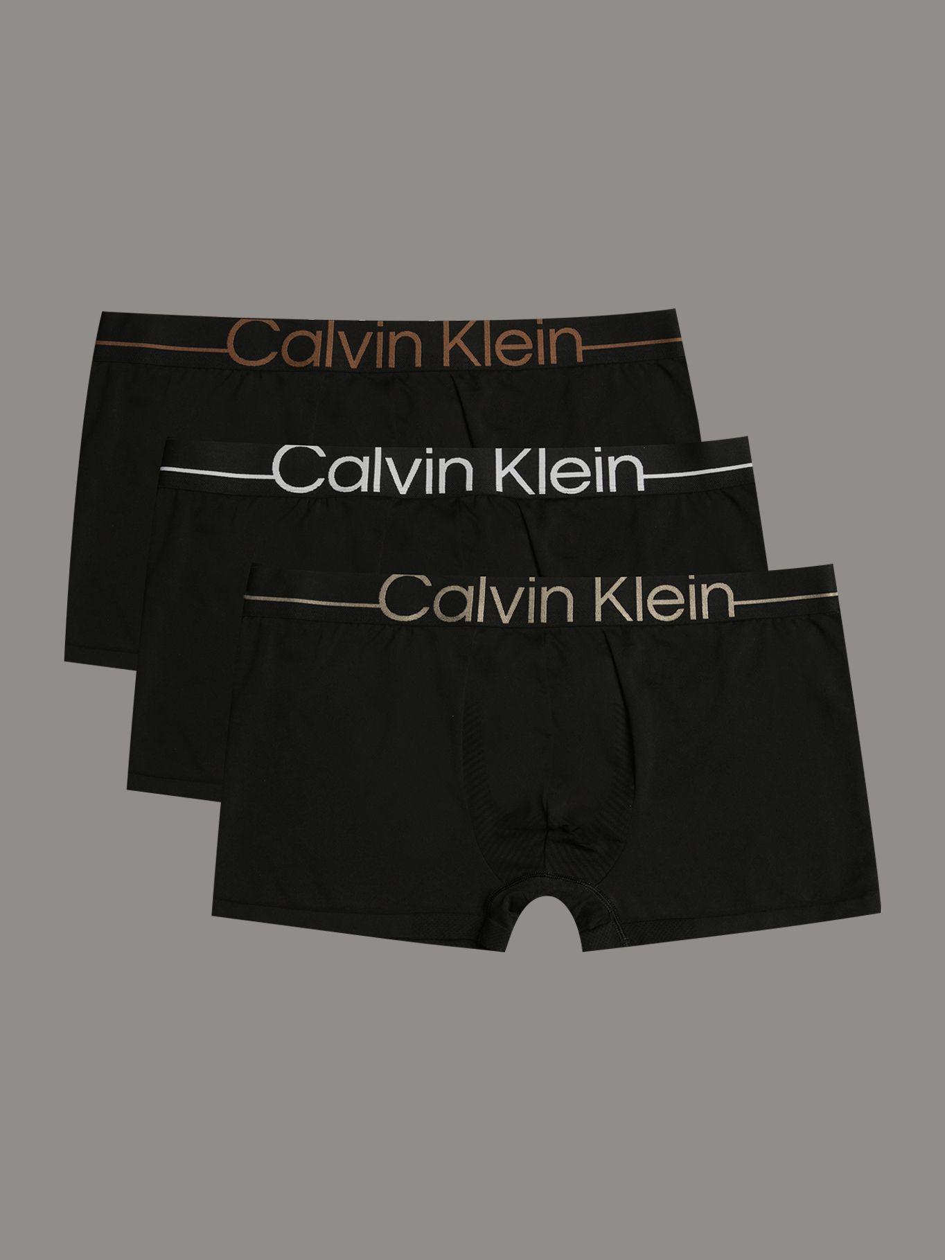 Pack 3 Bóxers Trunk CK Pro Fit Micro Negro Calvin Klein-0