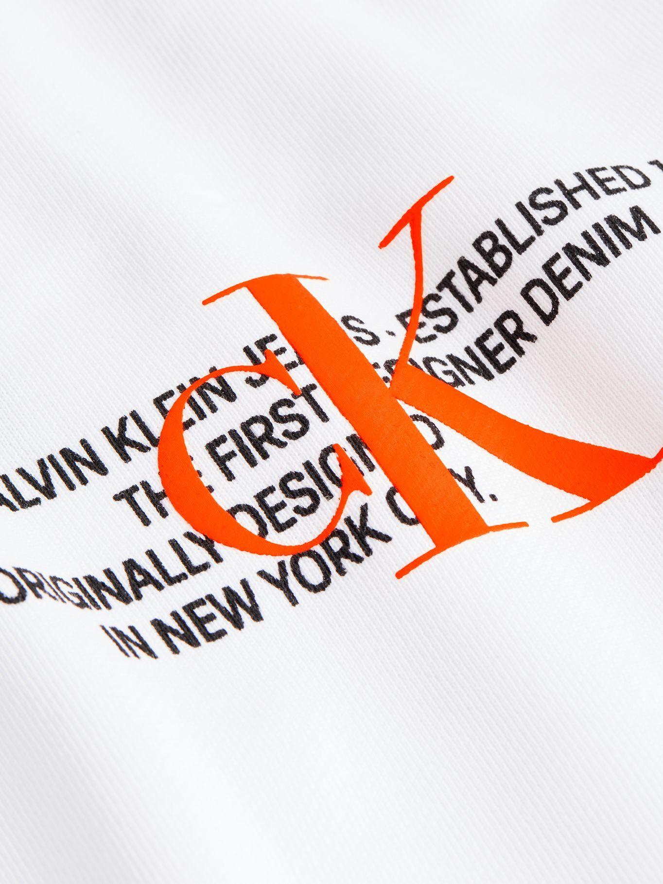 Polerón Ck Urban Graphic Blanco Calvin Klein-2