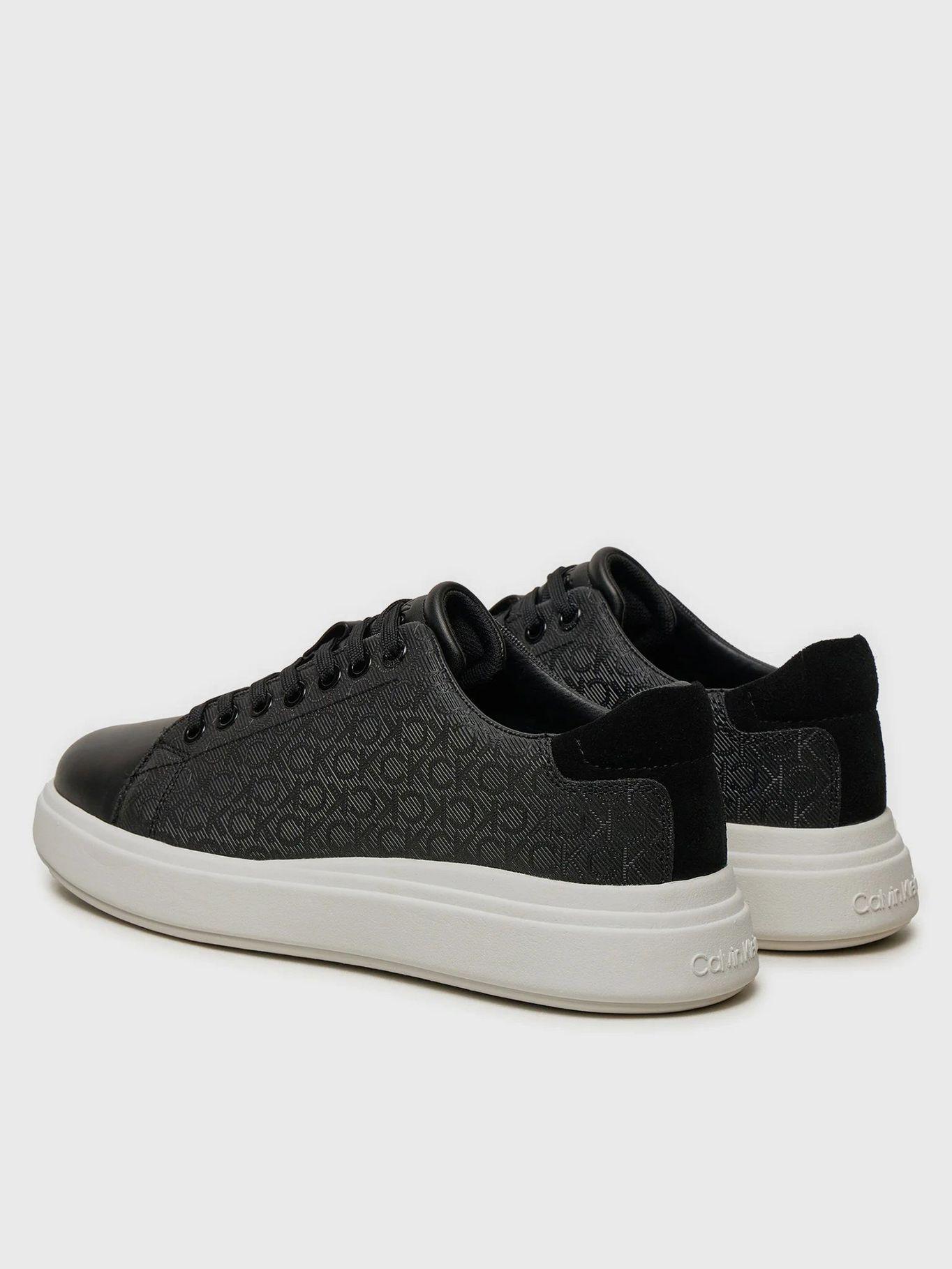 Zapatillas cupsole con monograma Negro Calvin Klein-1