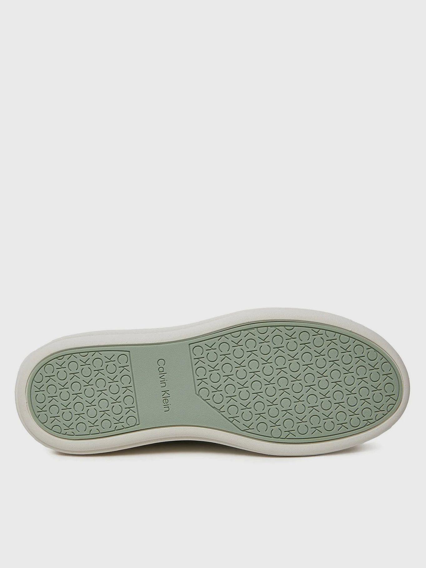 Zapatillas cupsole con monograma Negro Calvin Klein-3