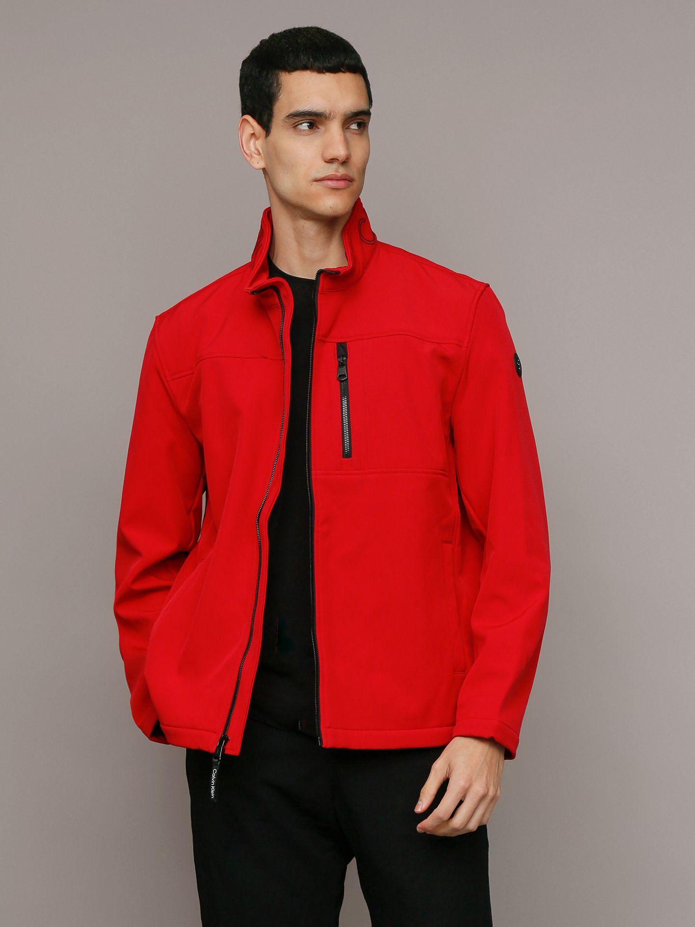 Chaqueta Ck Soft Shell Rojo Calvin Klein-0
