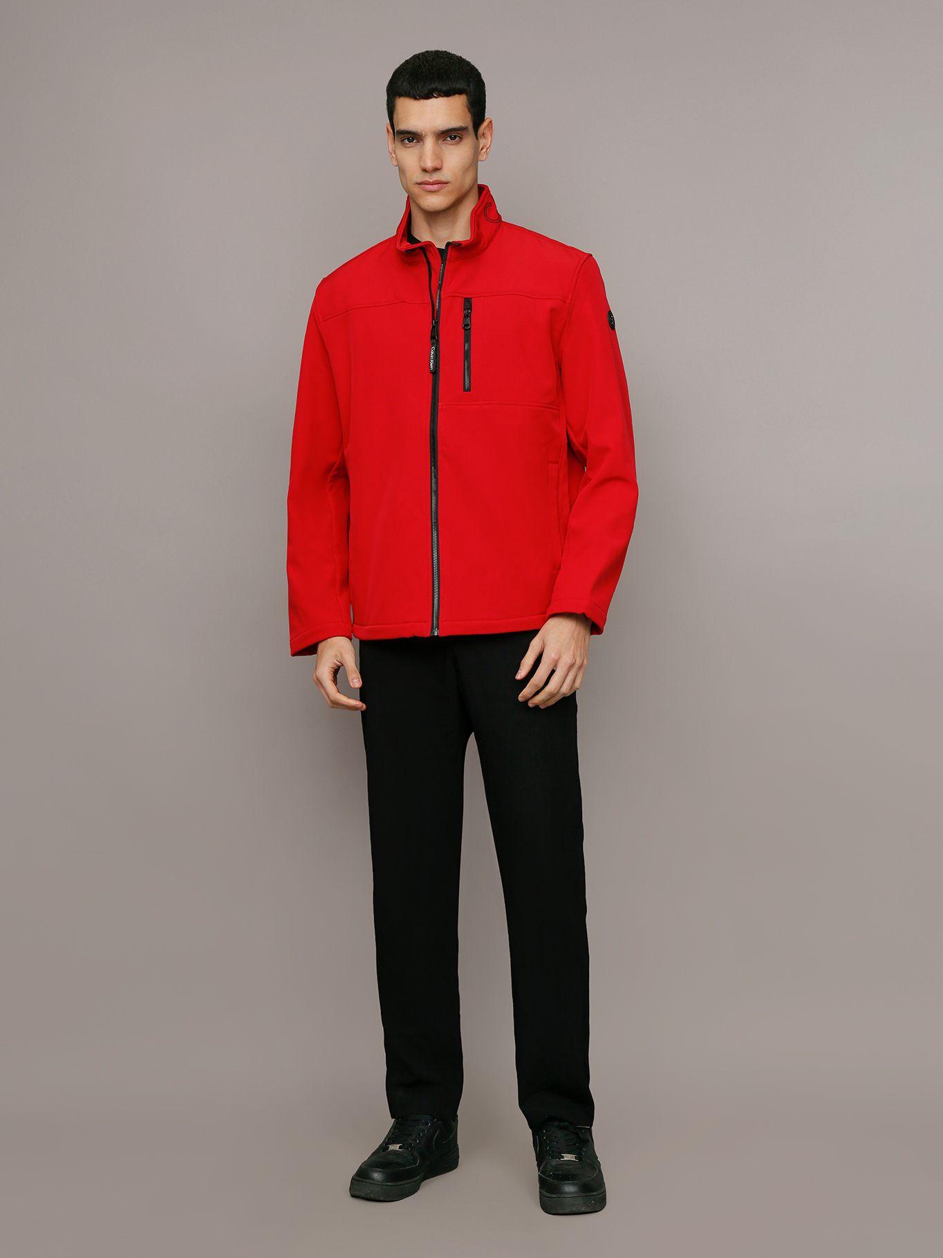 Chaqueta Ck Soft Shell Rojo Calvin Klein-1