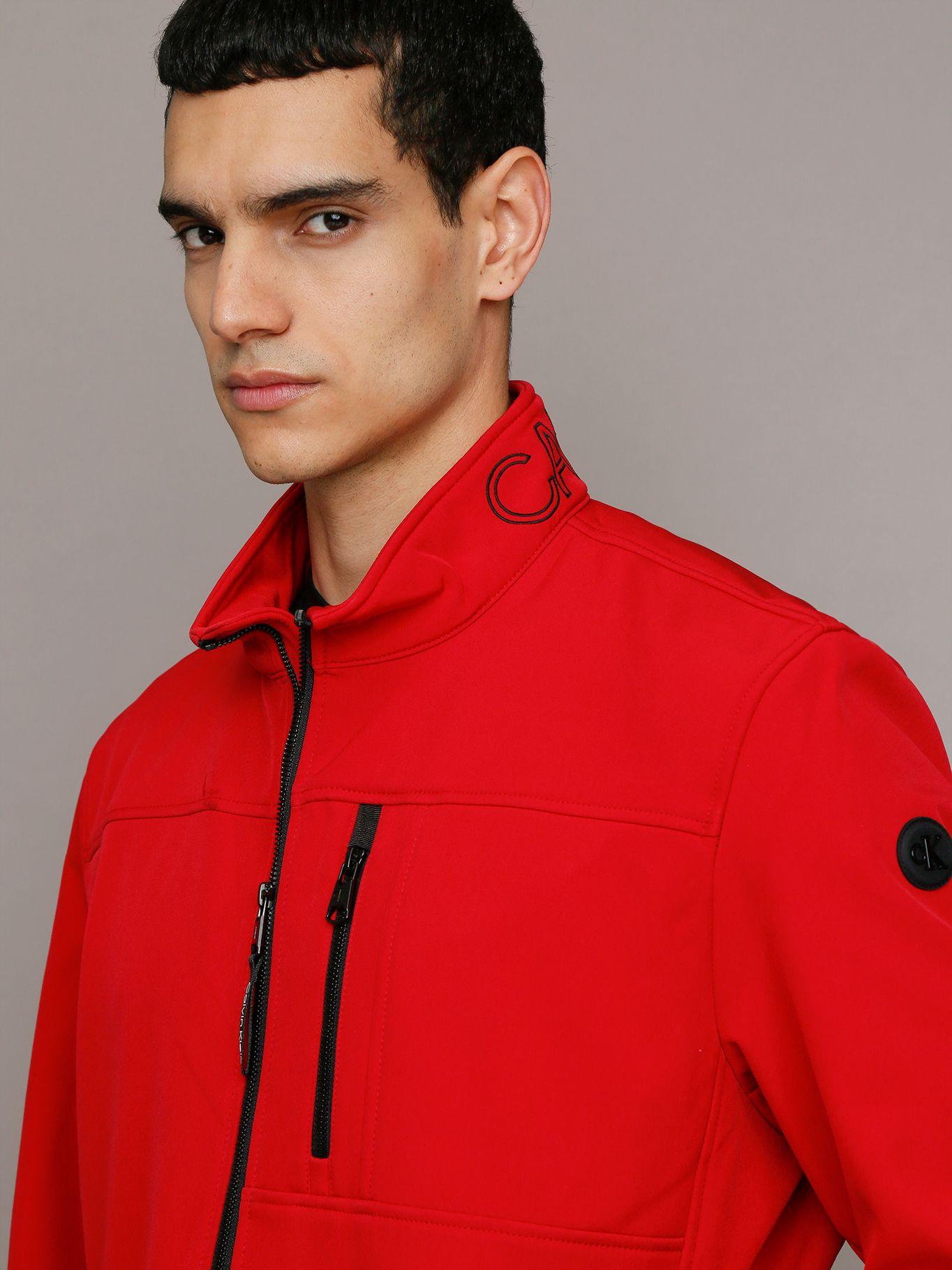 Chaqueta Ck Soft Shell Rojo Calvin Klein-4