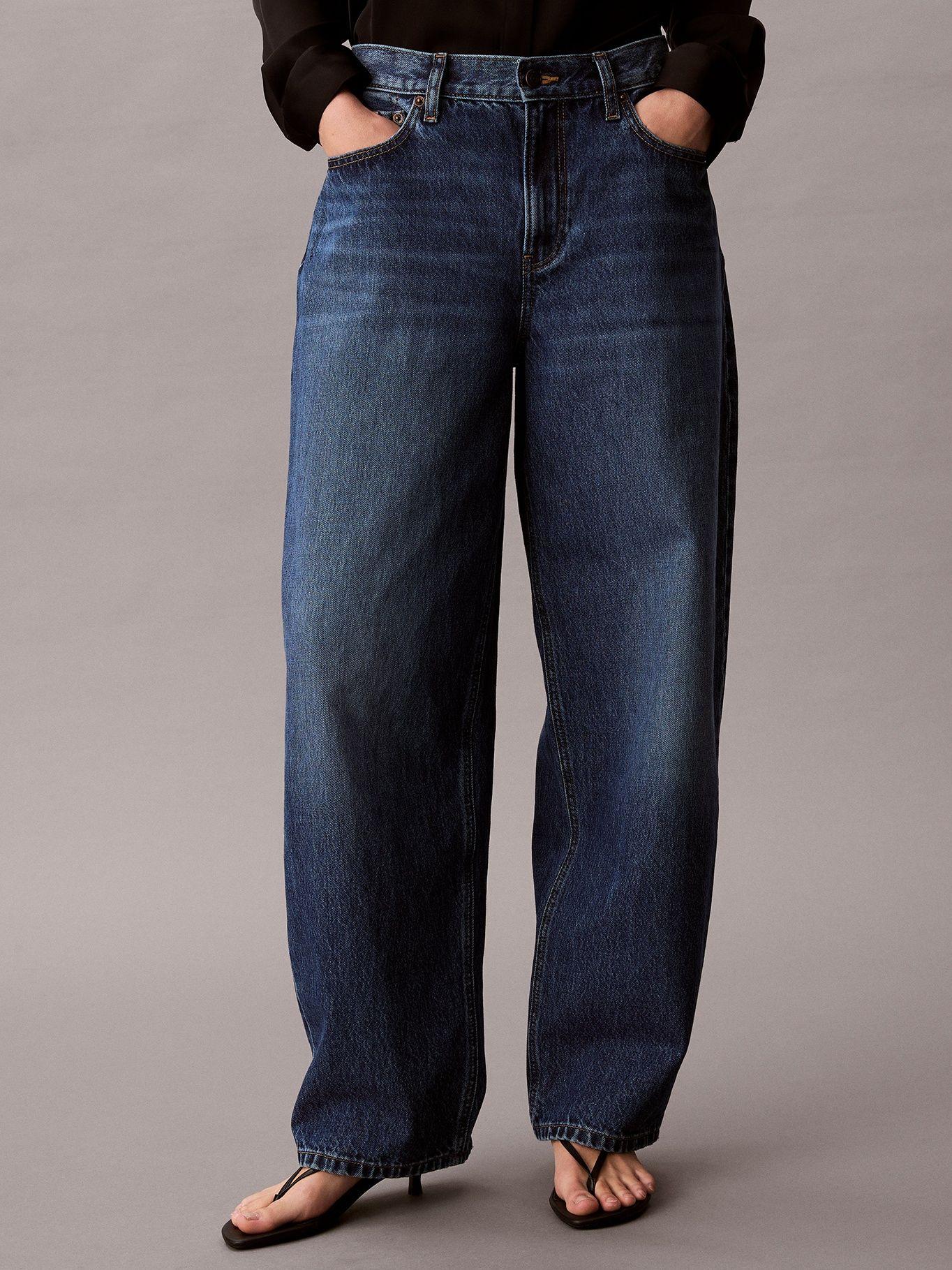 Jeans Relaxed Barrel Azul Calvin Klein-1