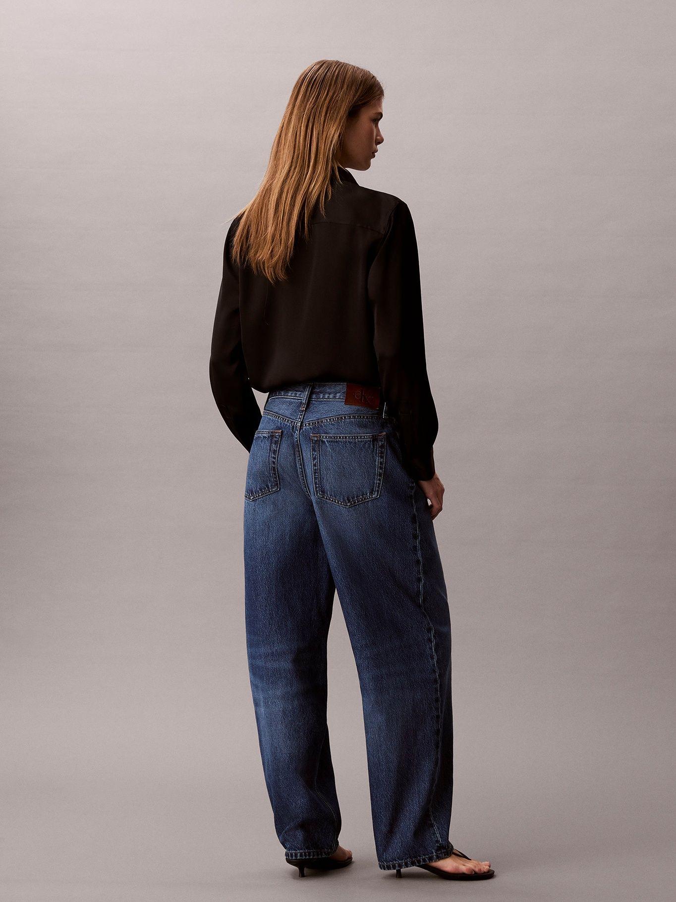 Jeans Relaxed Barrel Azul Calvin Klein-2