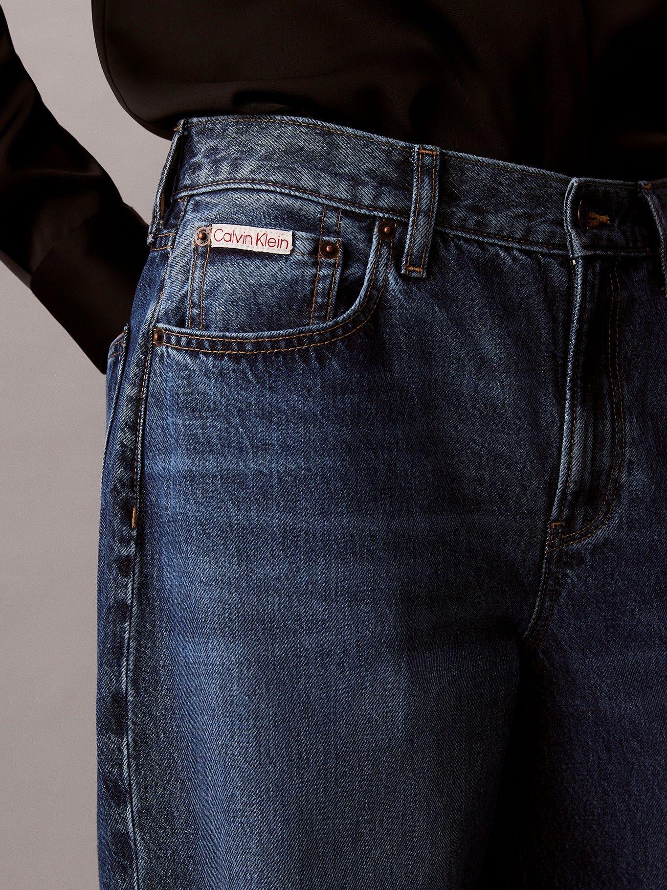 Jeans Relaxed Barrel Azul Calvin Klein-4