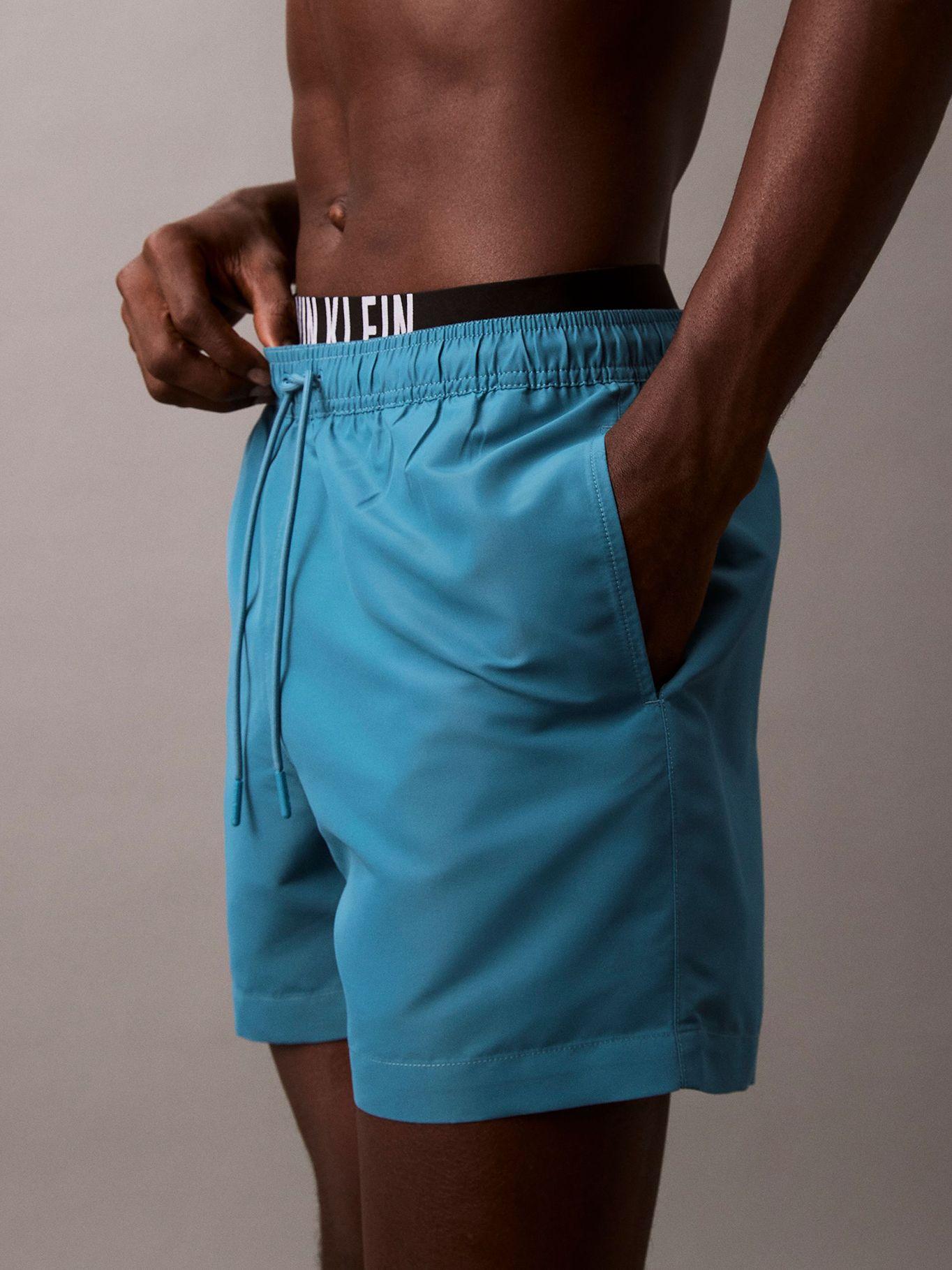 Traje Baño Doble Intense -Power Azul Calvin Klein-3