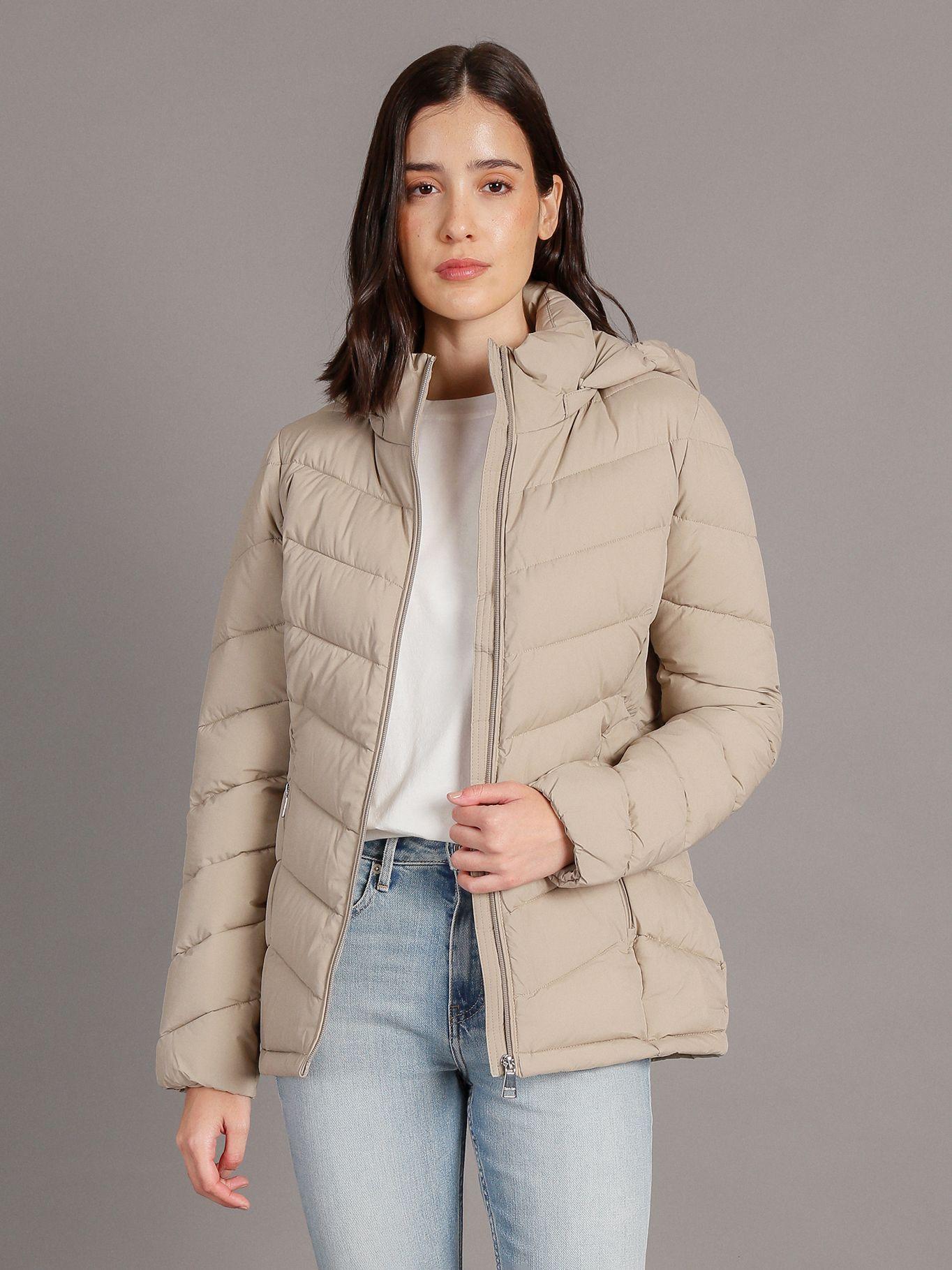 Parka Packable Beige Calvin Klein-0