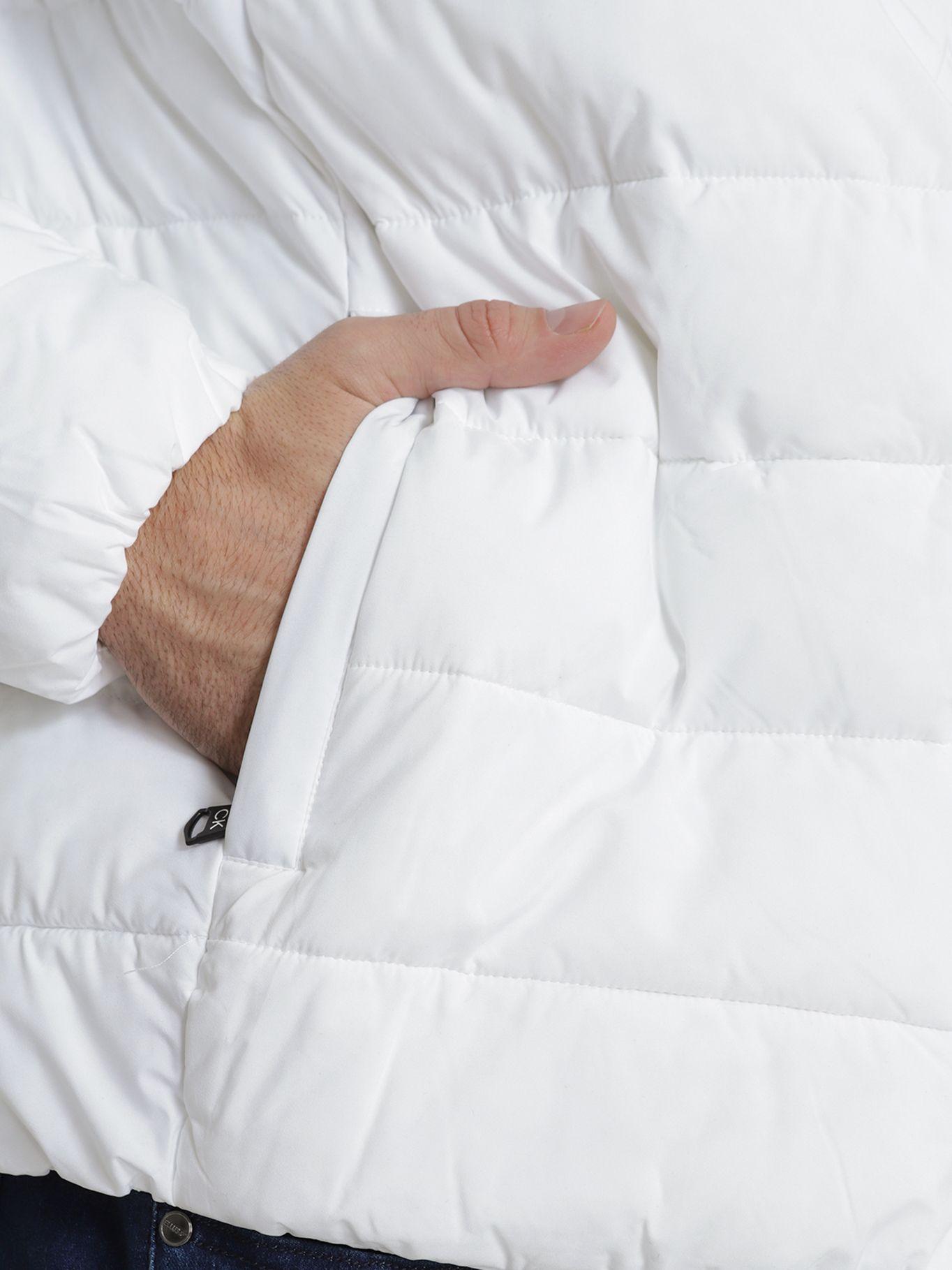 Parka Stretch Pufer Blanco Calvin Klein-4