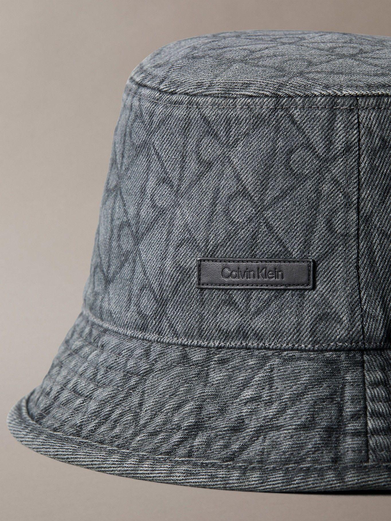 Gorro Bucket Denim Gris Calvin Klein-2