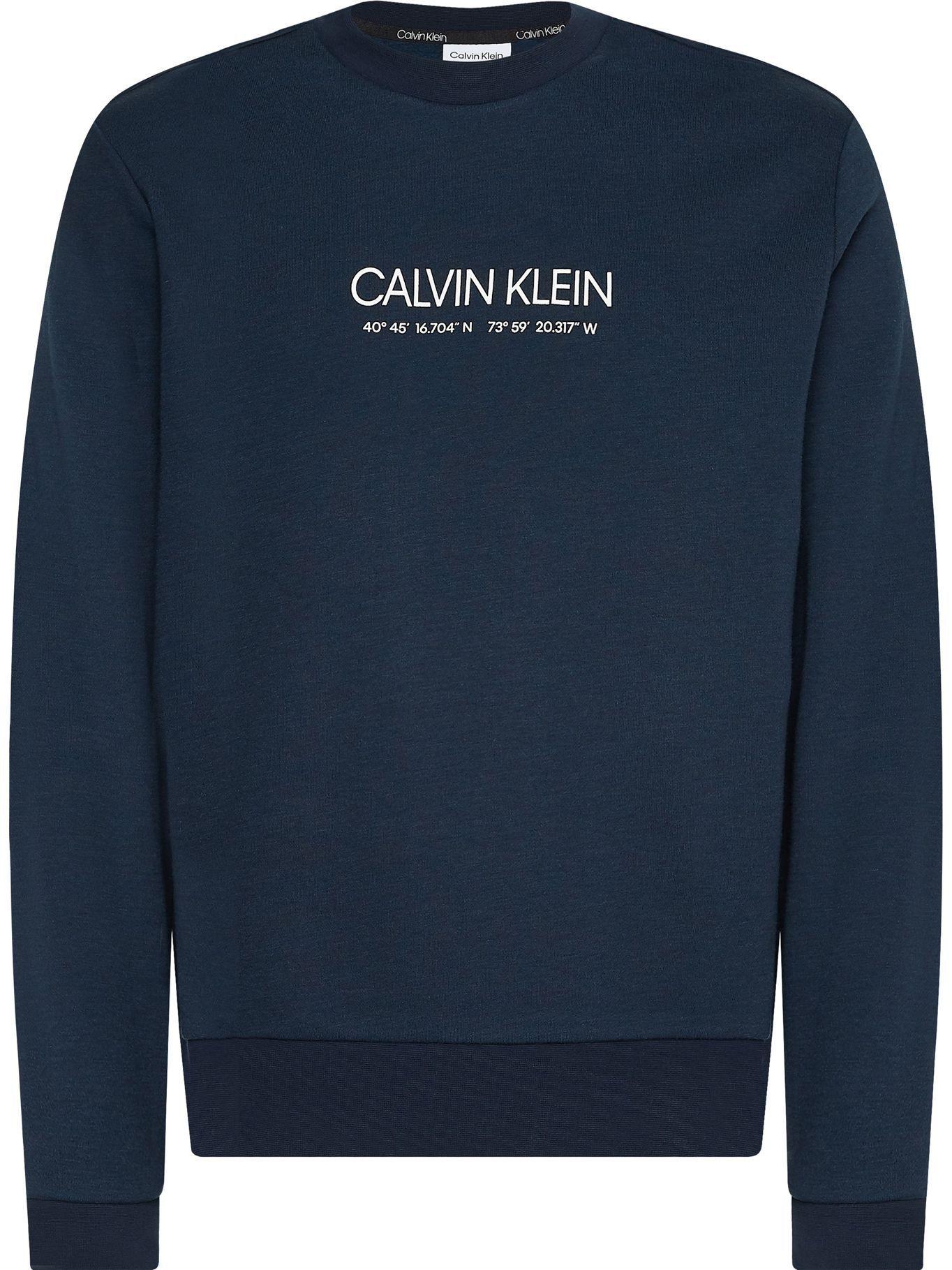 Polerón Logo Coordinates Azul Calvin Klein-0