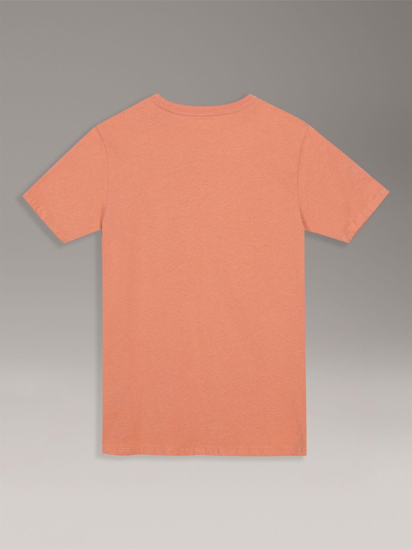 Polera Niño Con Bolsillo Para Niño Naranja Calvin Klein-1