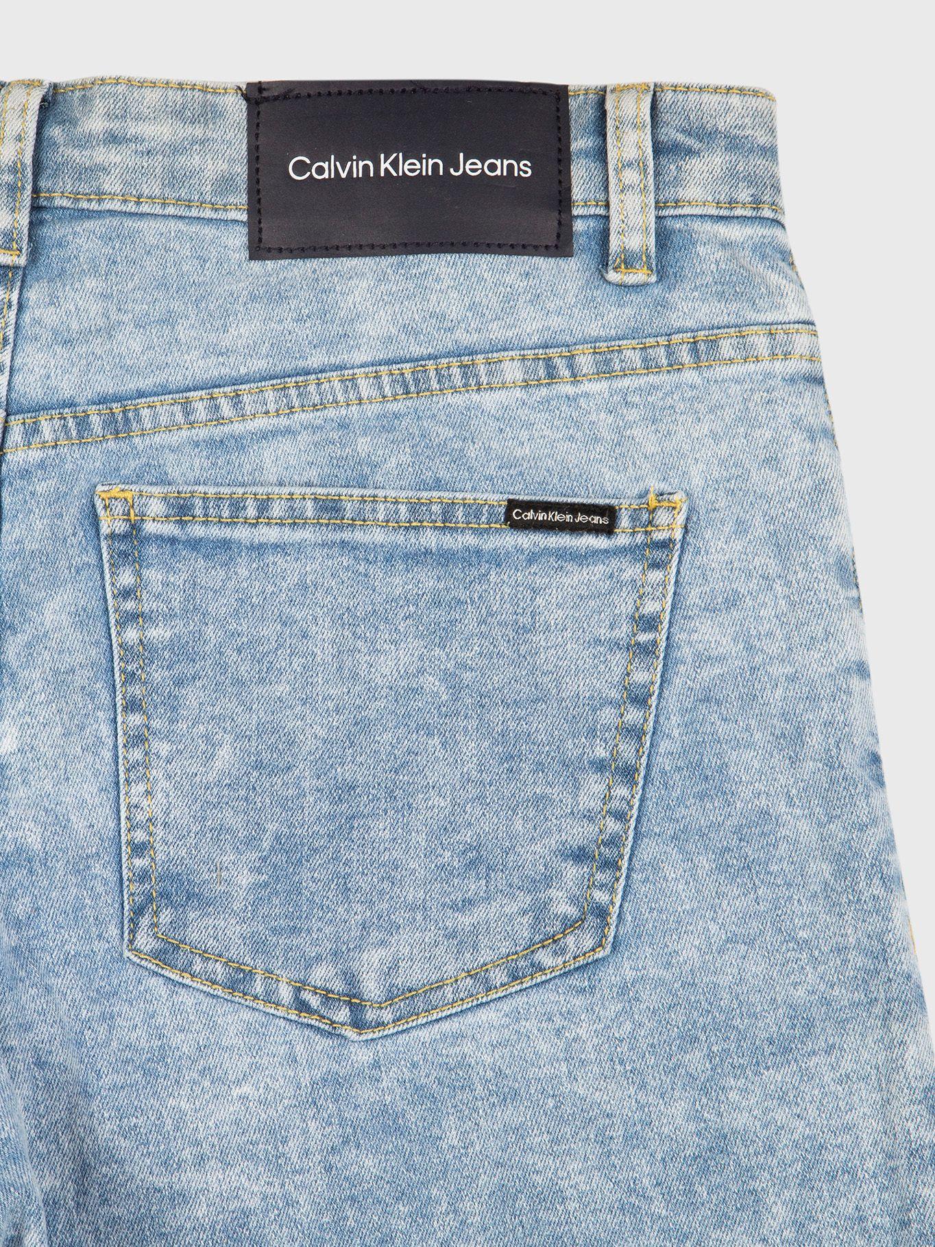 Short Niño Denim 416 Azul Calvin Klein-3