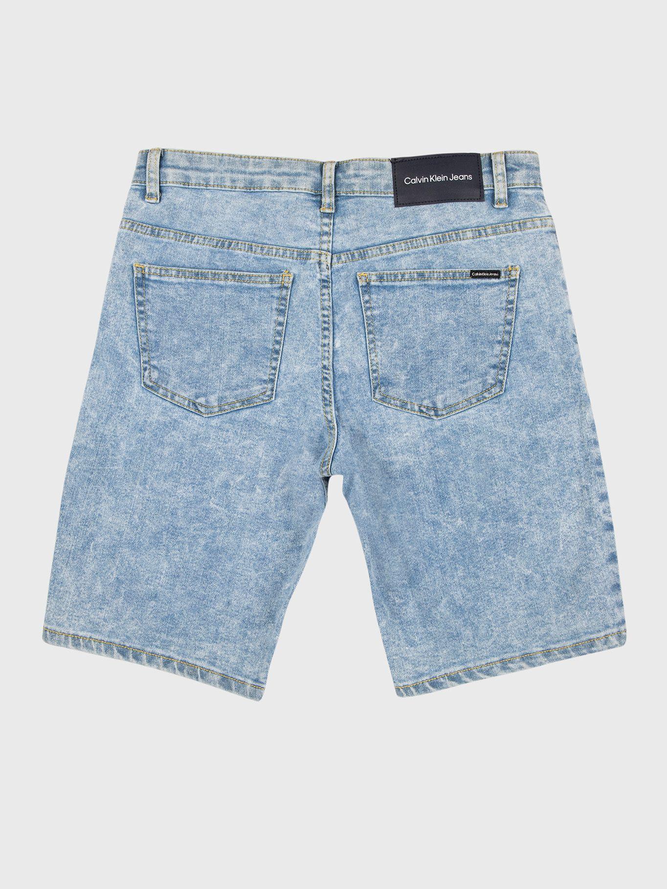 Short Niño Denim 416 Azul Calvin Klein-1