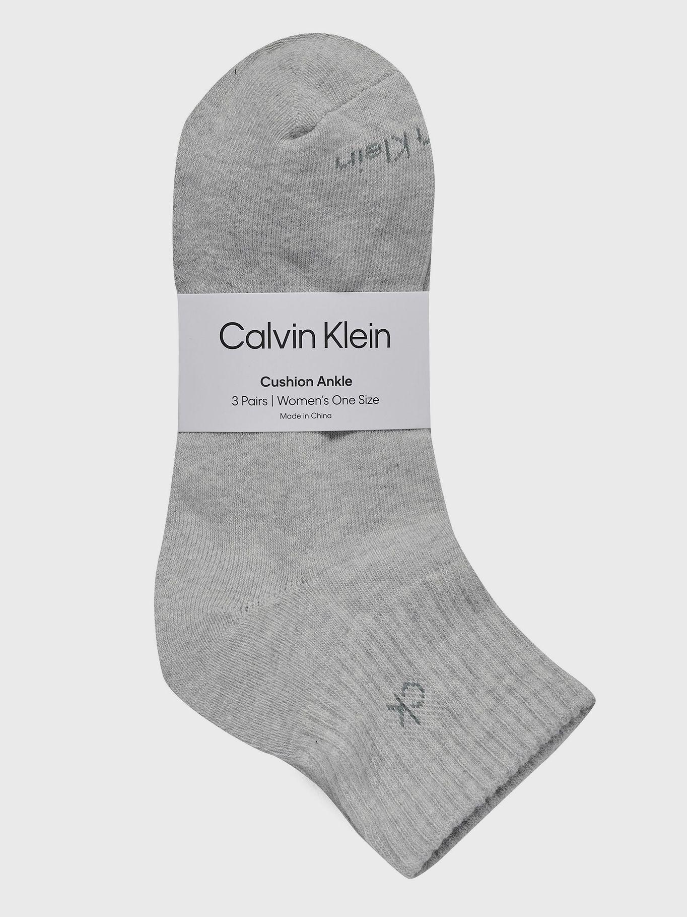 Pack 3 Calcetin Cush High Top Multicolor Calvin Klein-2