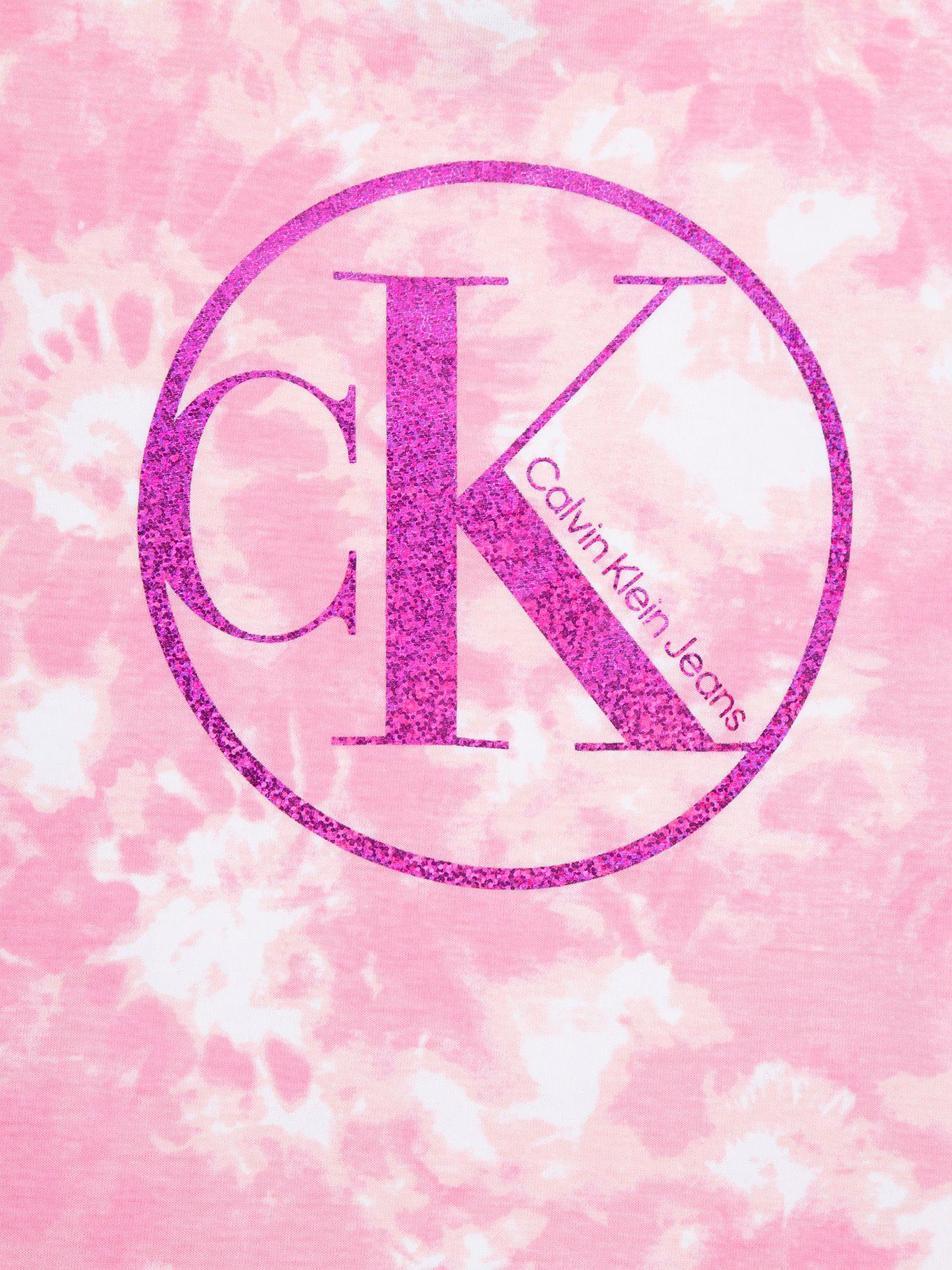 Vestido Niña Tie Dye Rosa Calvin Klein-2