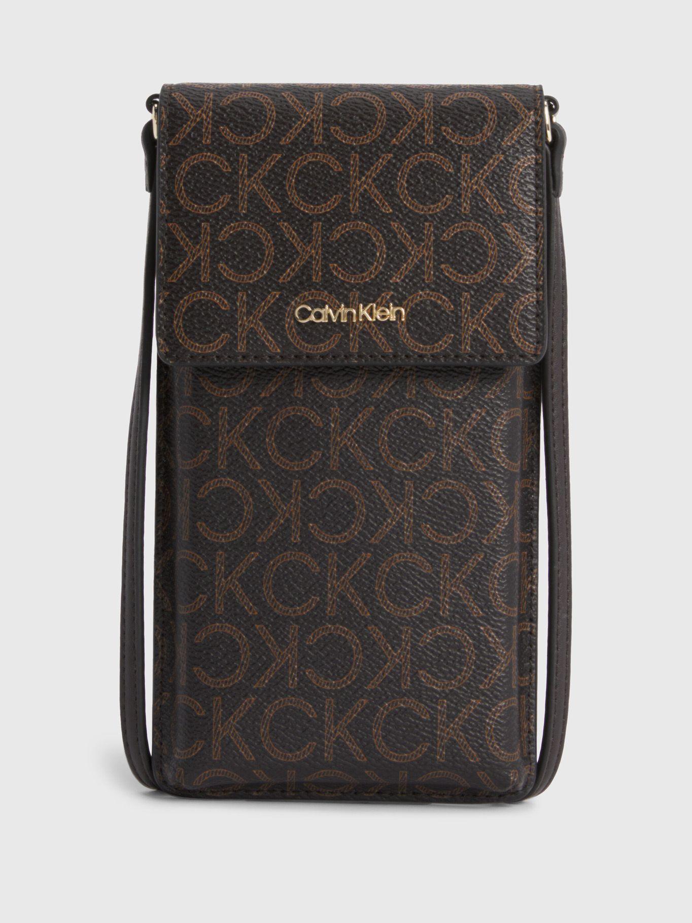 Bandolera para Celular Ck Must Café-0