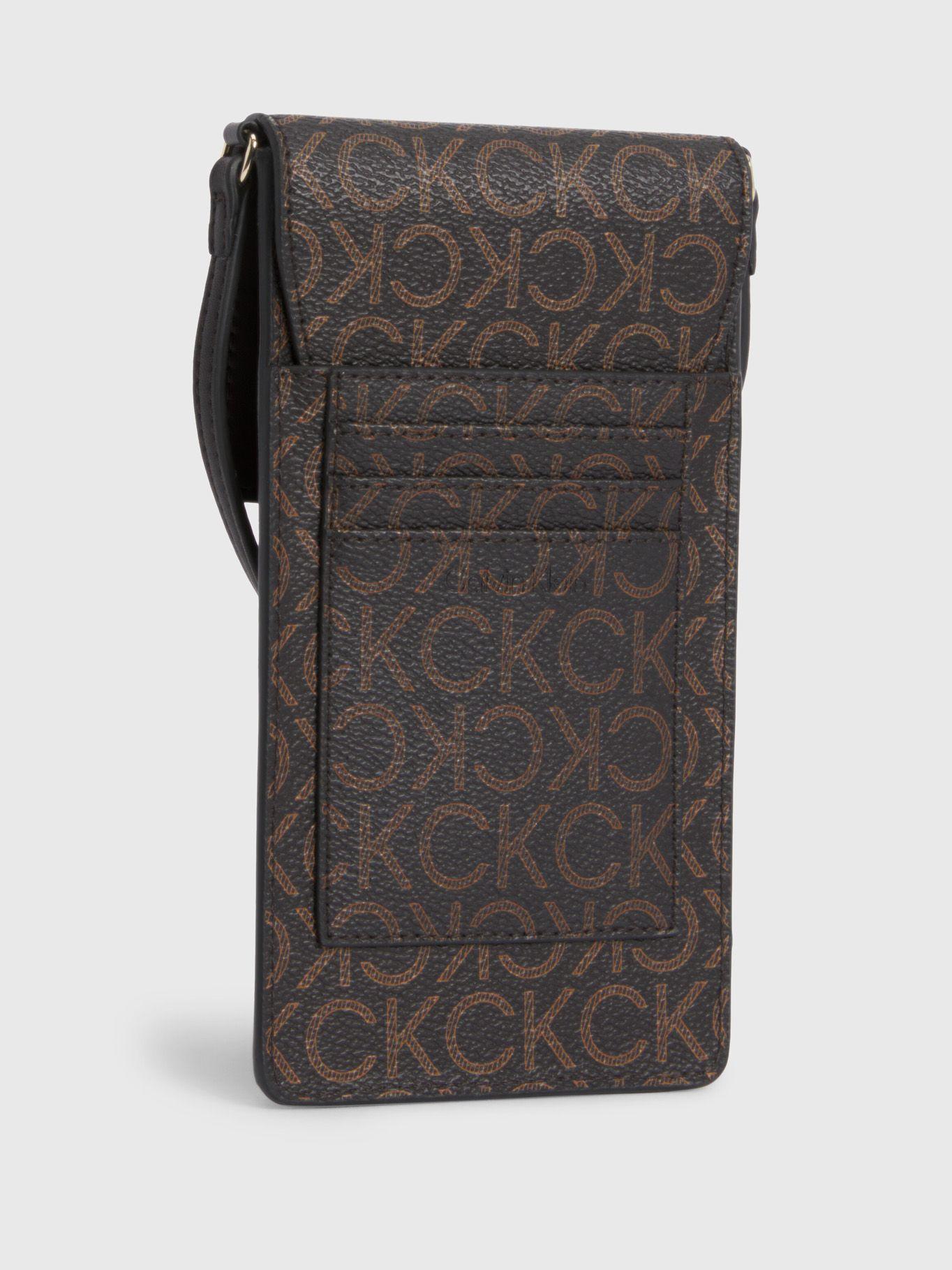 Bandolera para Celular Ck Must Café-1