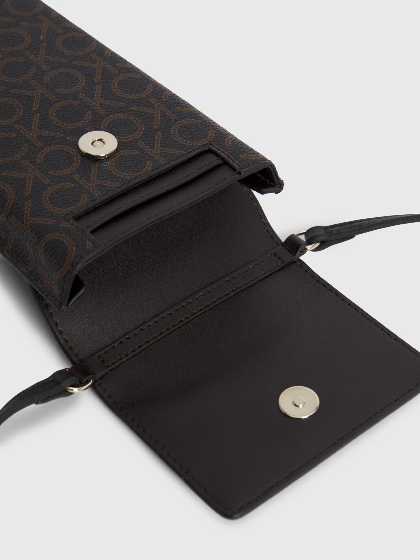 Bandolera para Celular Ck Must Café-2